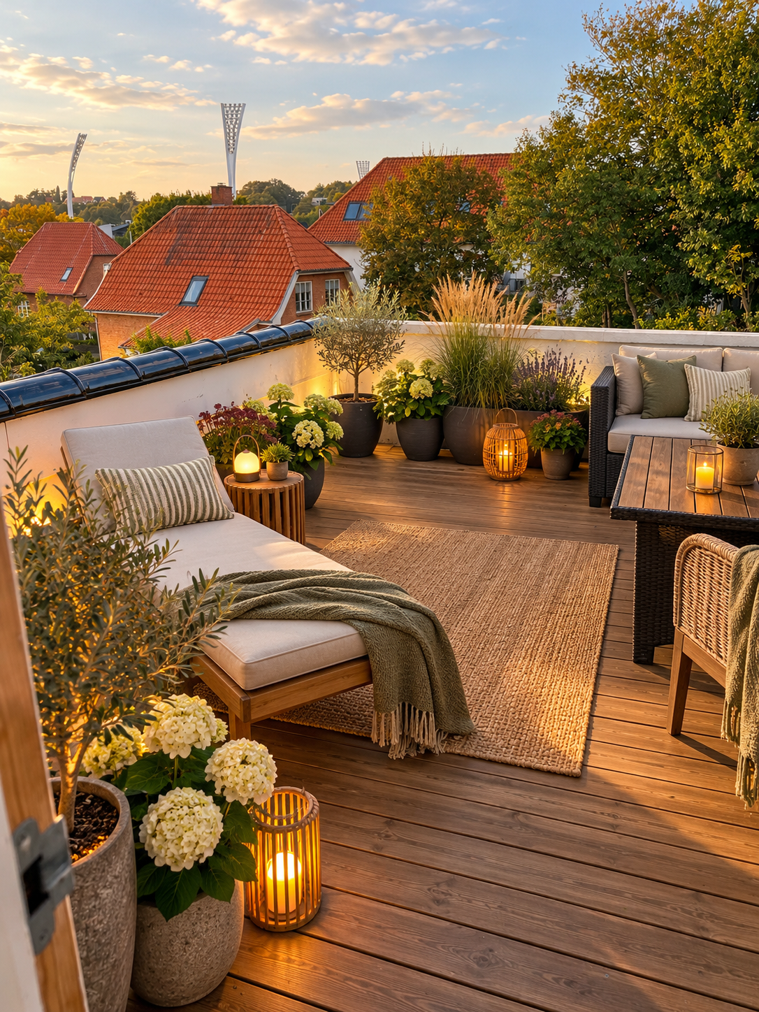ÅLYKKEGADE - 106 m2 udsigtslejlighed med stor tagterrasse