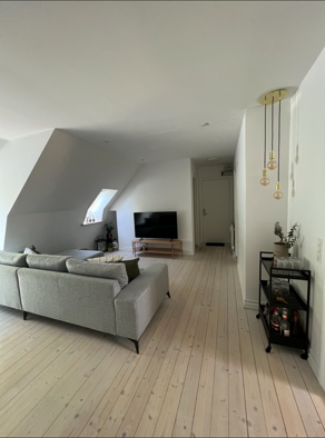 Penthouse lejlighed i Holstebro centrum, beliggende mellem byens parkanlæg og gågaden.