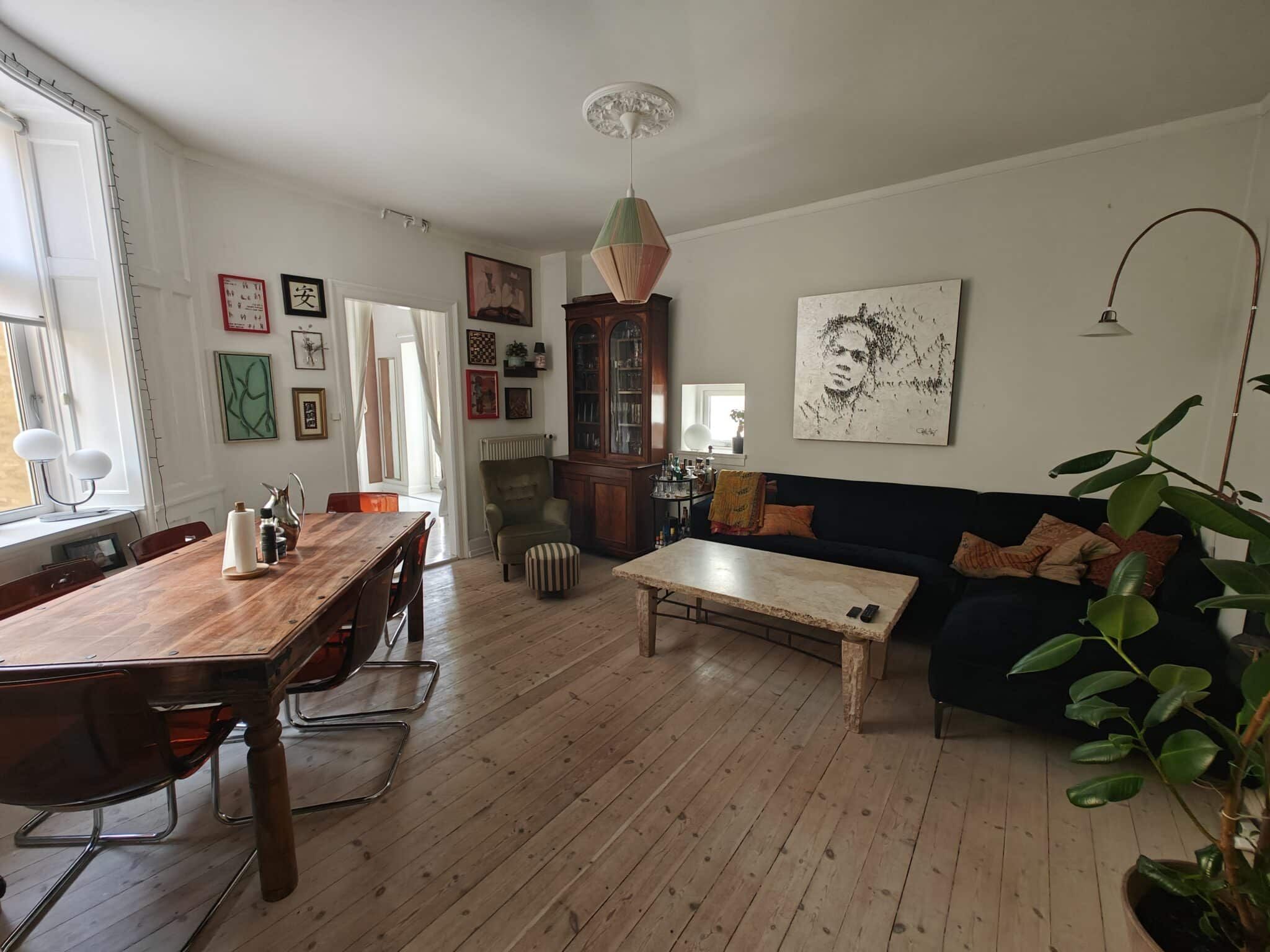 Fuldt møbleret lejlighed | København K.