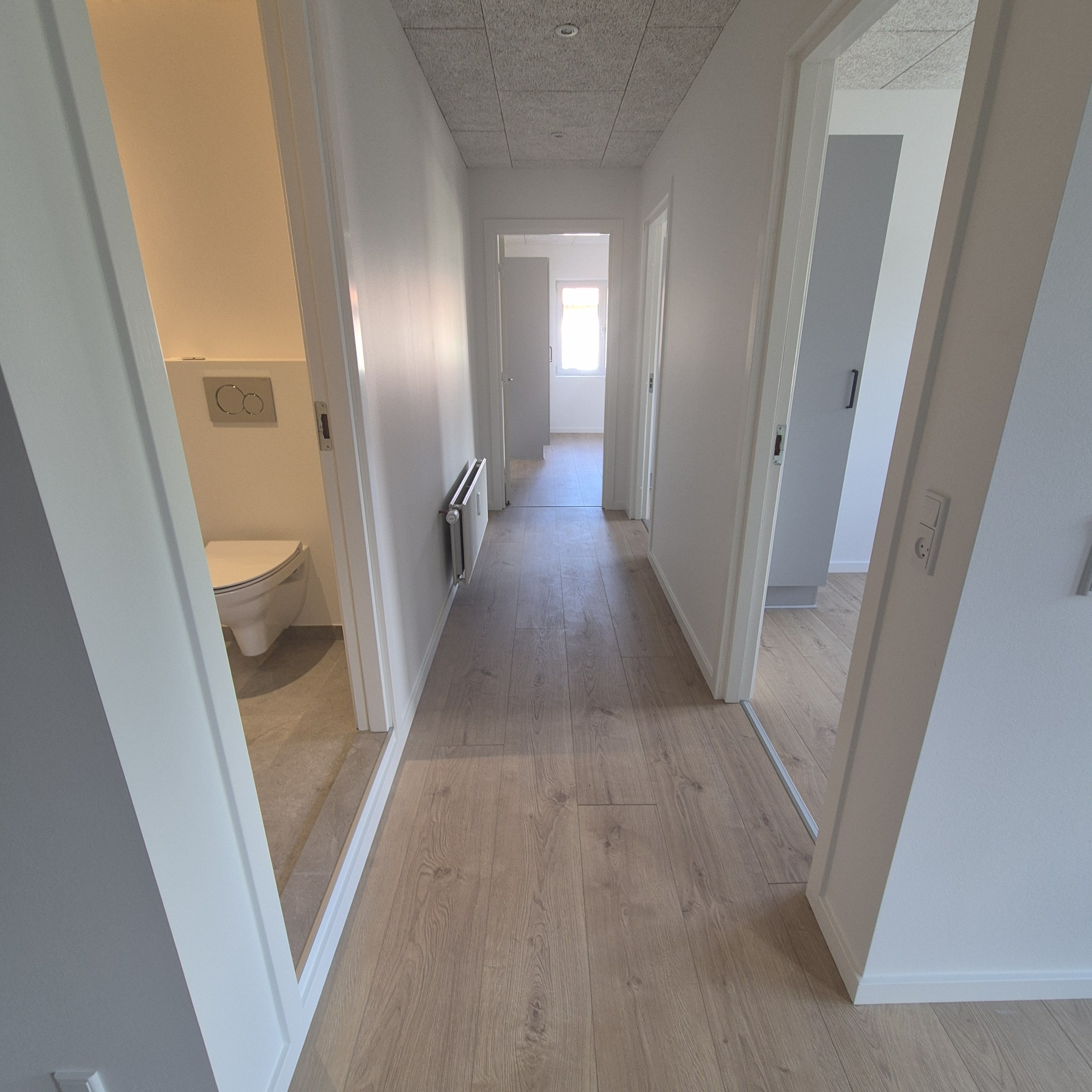 Nyopført lejlighed i midten af Hinnerup