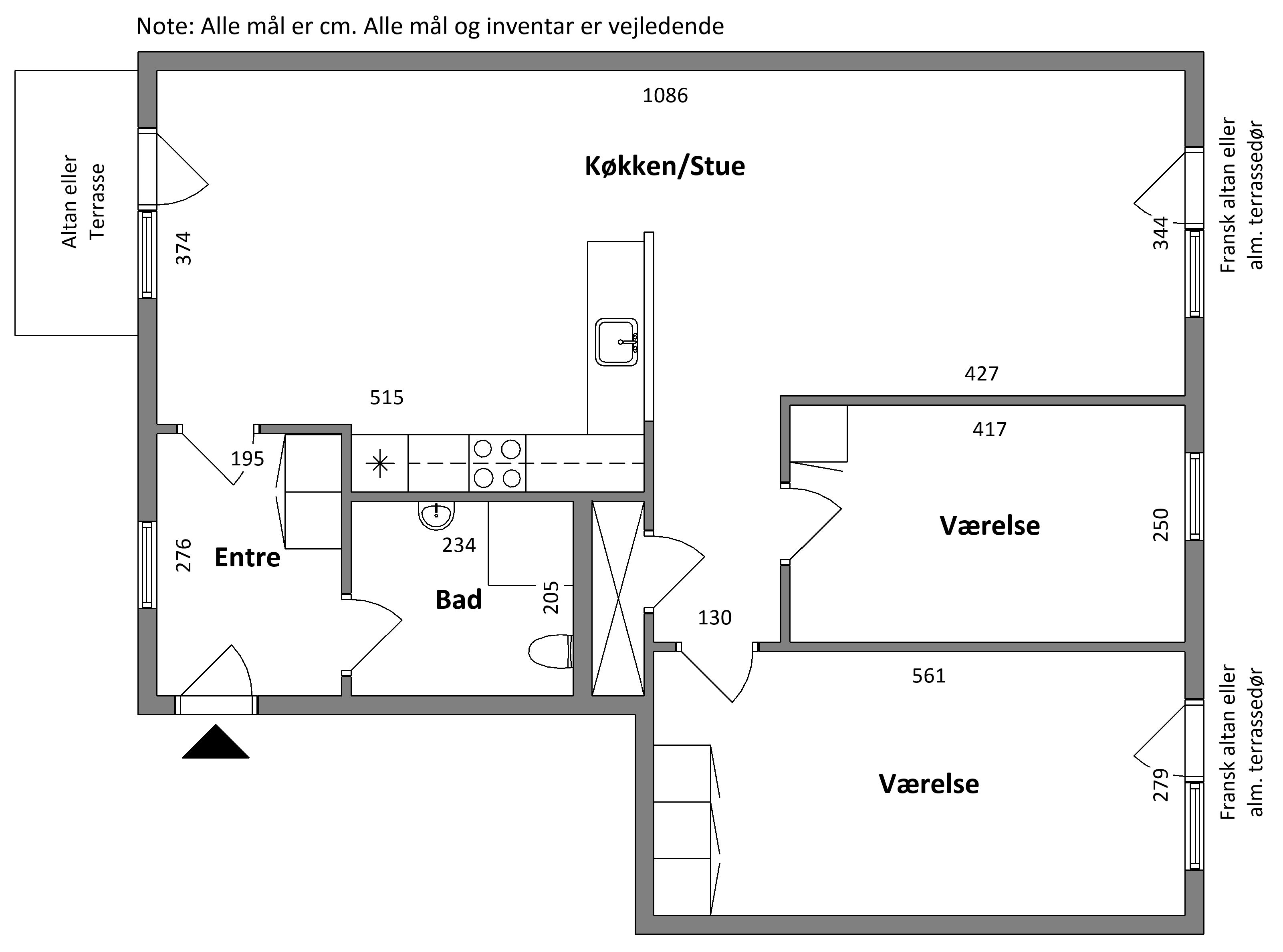 Afdelingen består af 48 nyopførte lejligheder fordelt i to bygninger - heraf 28 ungdomsboliger og 20 familieboliger.