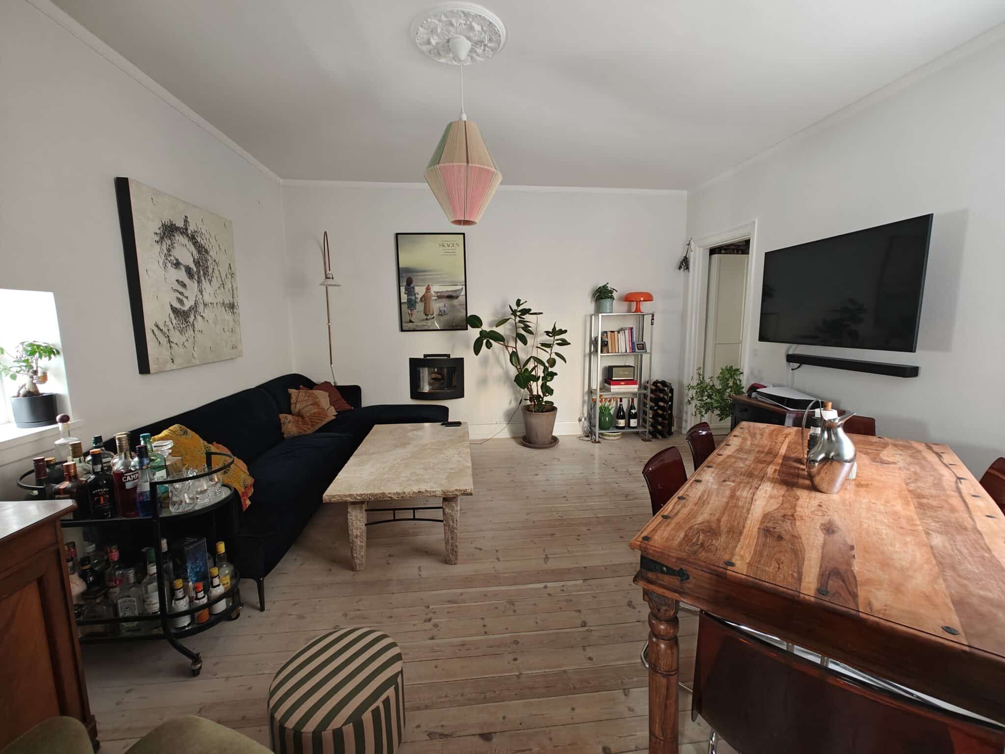 Fuldt møbleret lejlighed | København K.