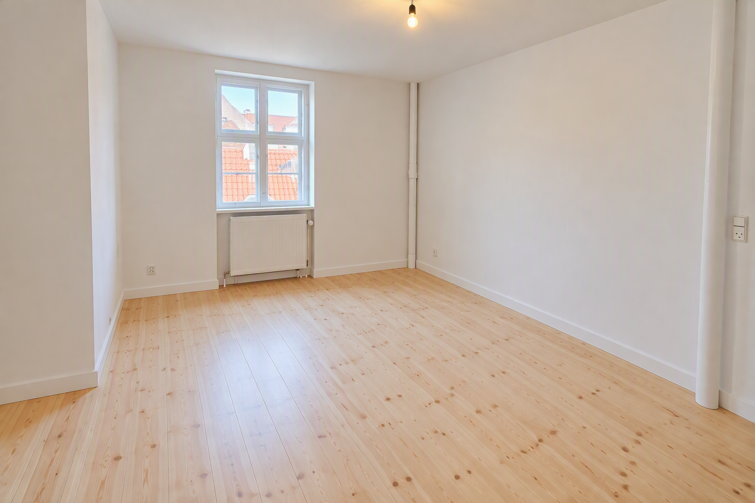 Ny-moderniseret bolig i Det Hvide Palæ i Kgs. Lyngby