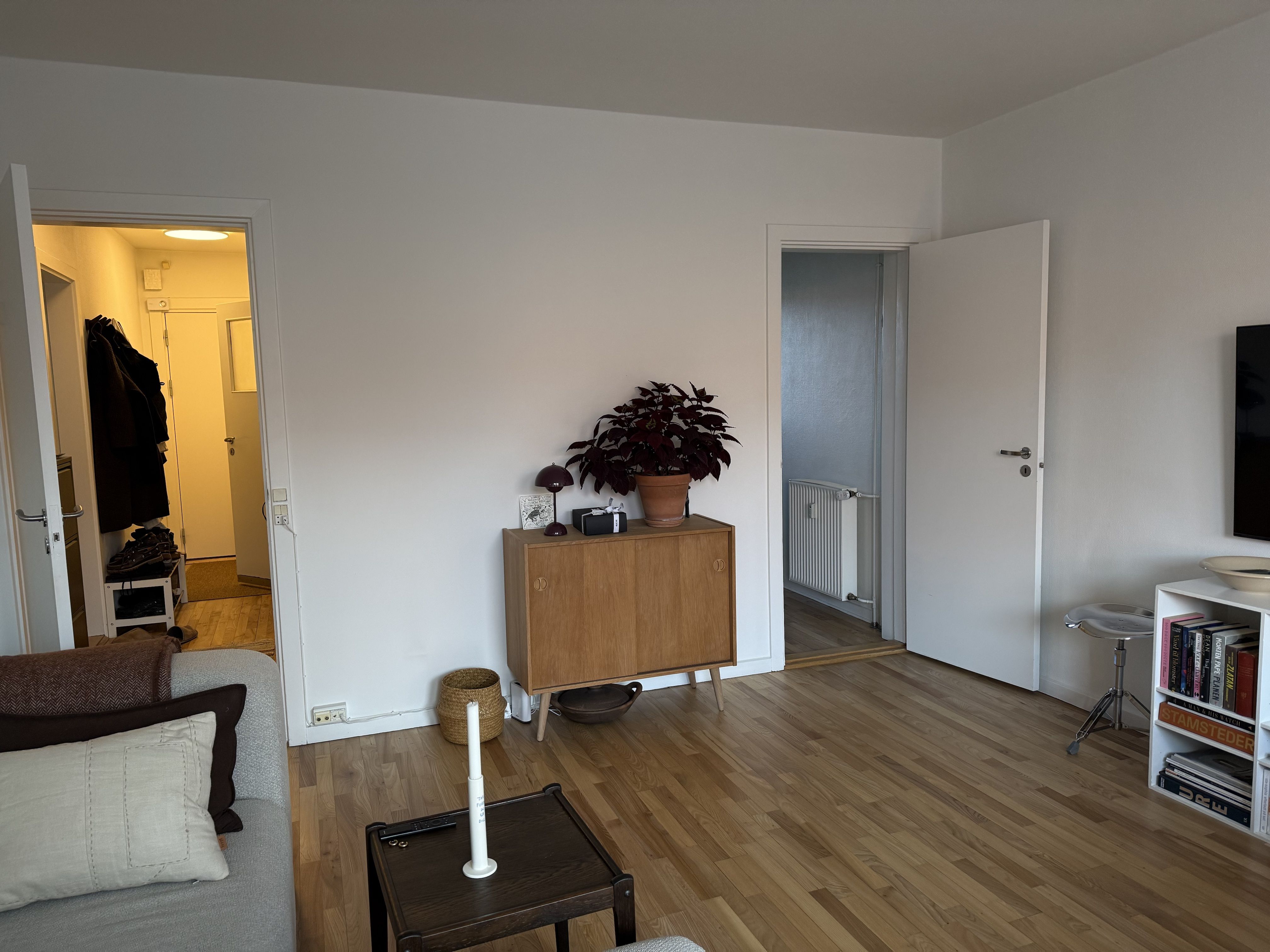 Central 2-værelses lejlighed på Nørrebro - ideel til par.