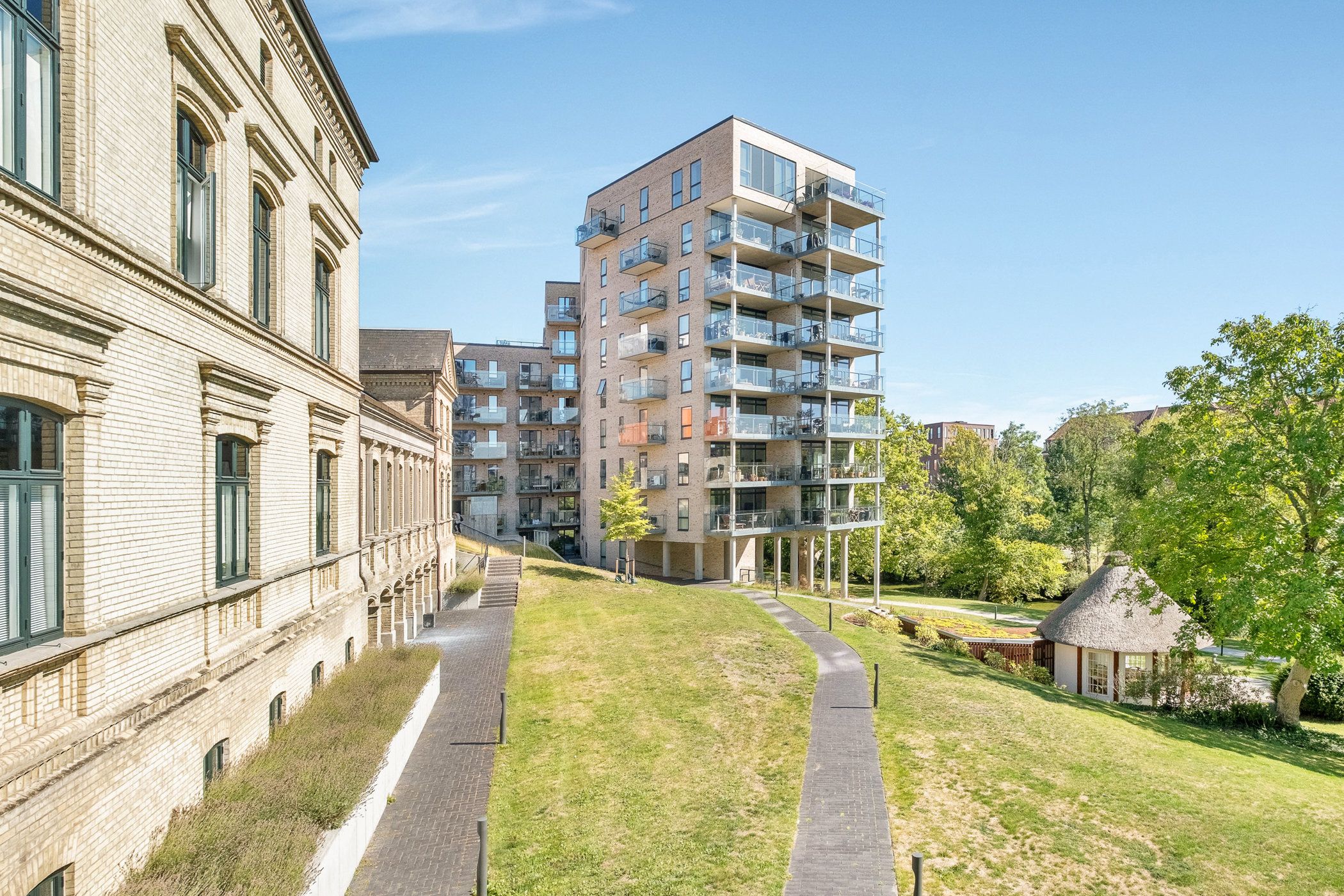 Moderne 2-værelses ved Cereshaven
