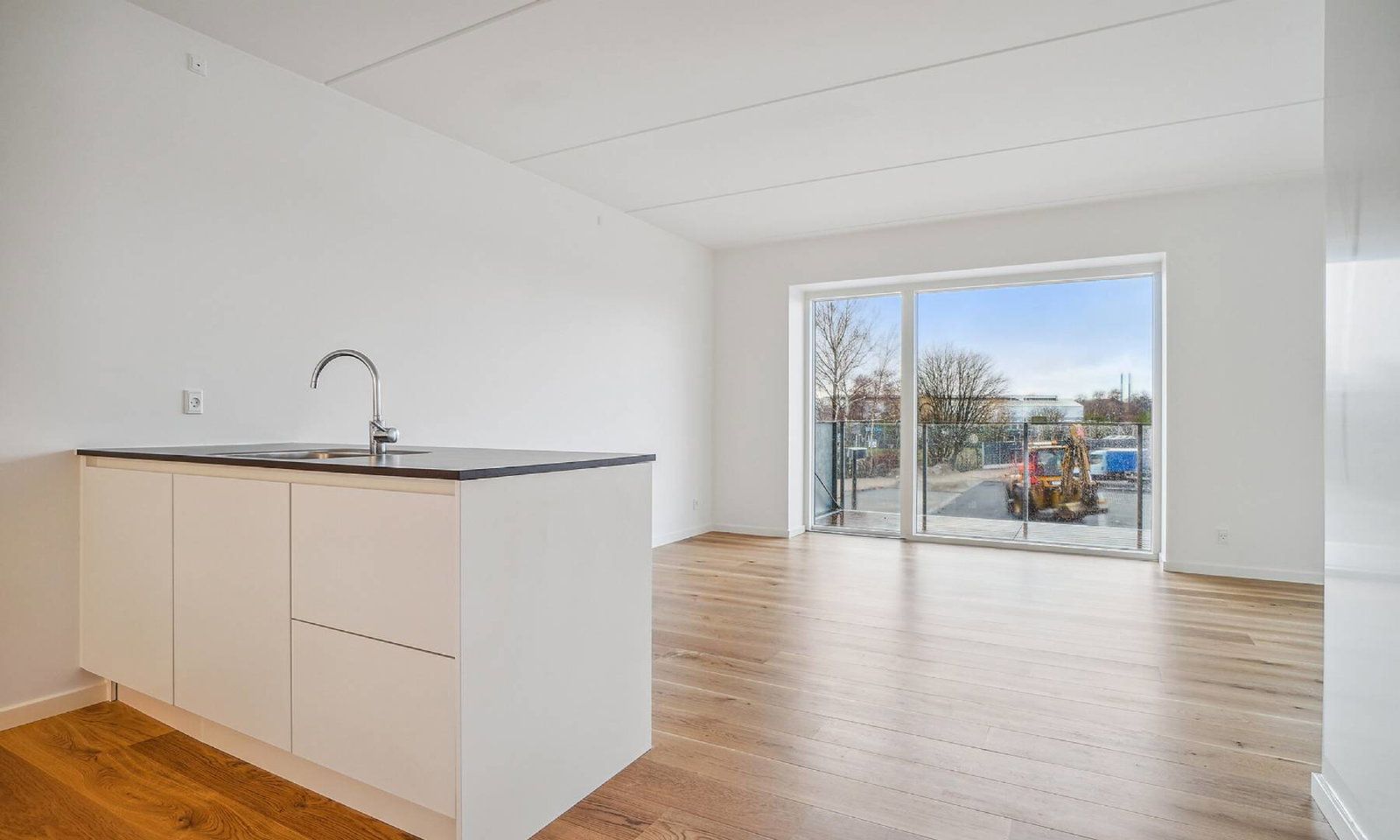 Moderne 3-værelses på 83 m² med egen terrasse