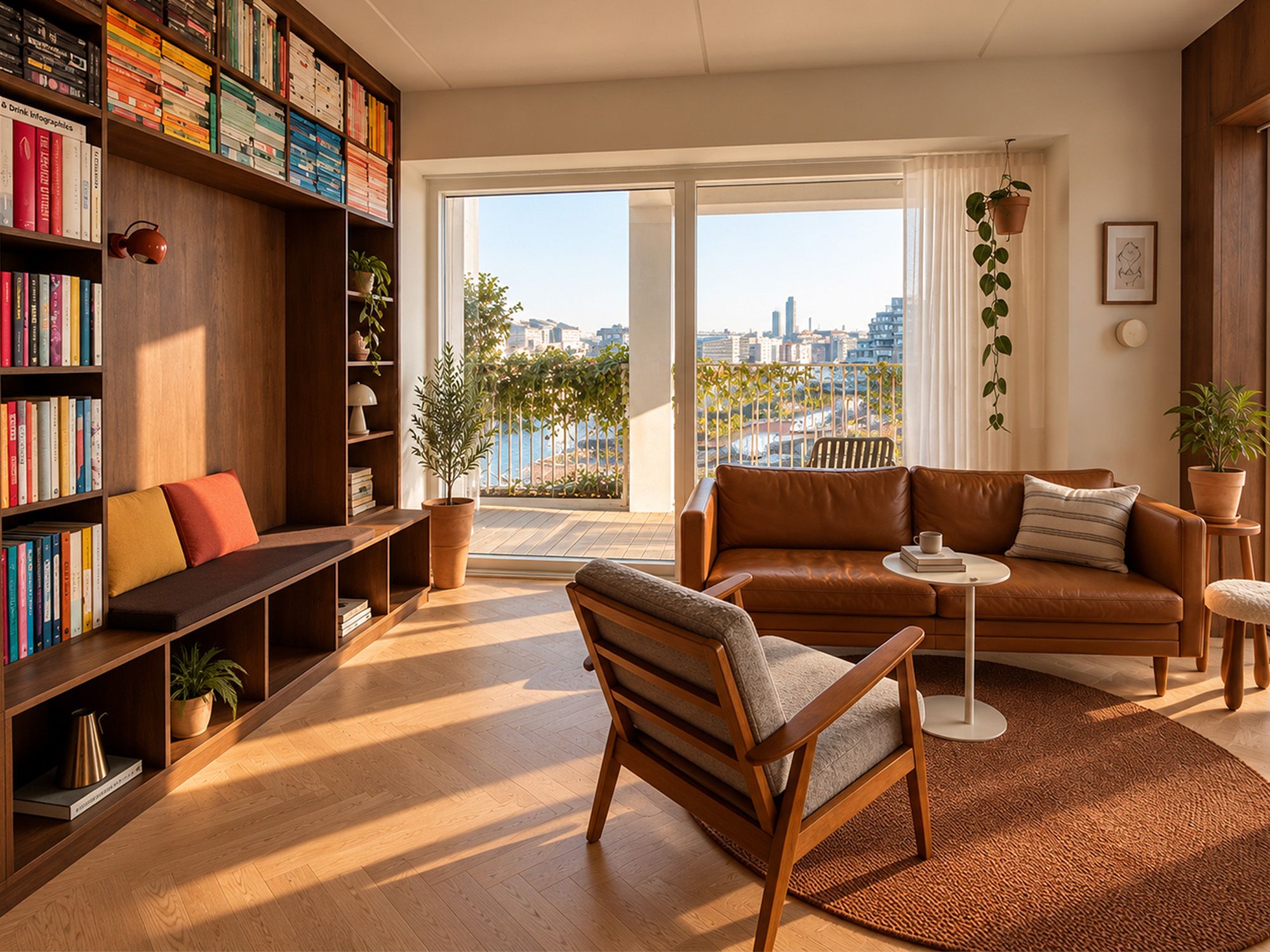 Furnished 2-bedroom flat in Henning Larsen’s iconic development at Islands Brygge-  Møbleret 3V i Henning Larsens ikoniske byggeri på Islands Brygge - 