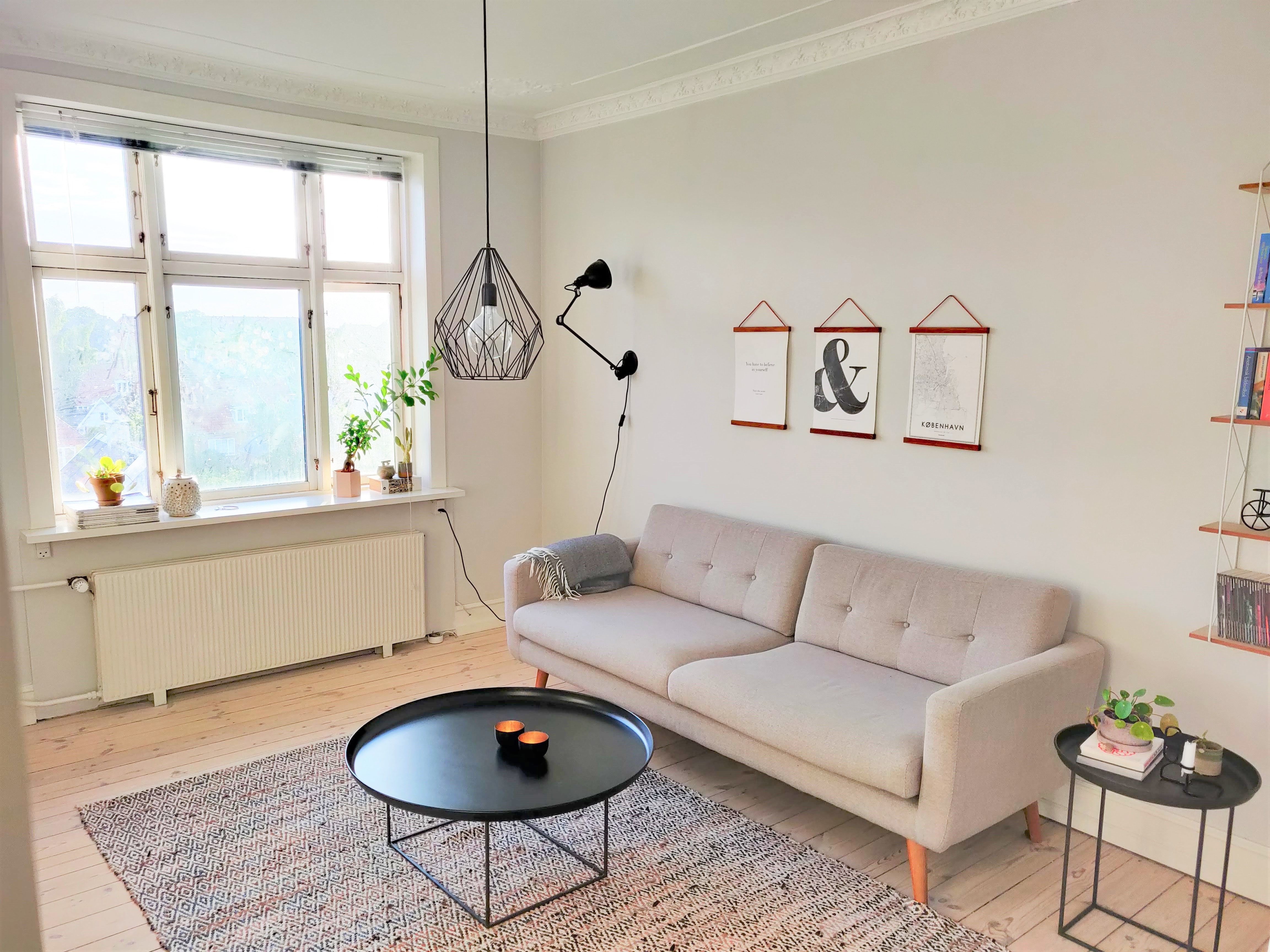 Charmerende nyrenoveret københavner lejlighed med stor badværelse