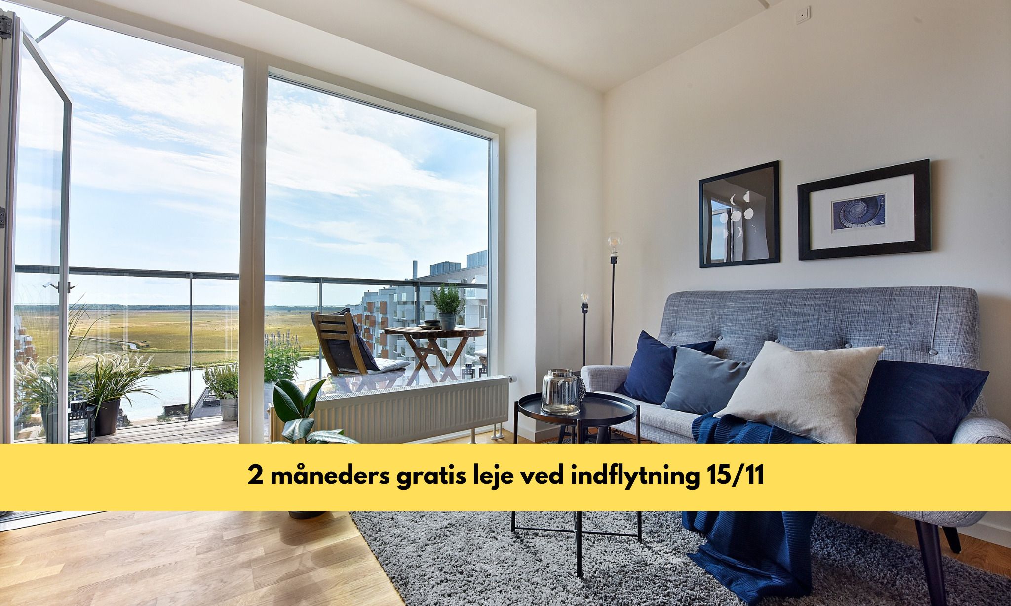 2 værelses lejlighed på Richard Mortensens Vej i København S udlejes