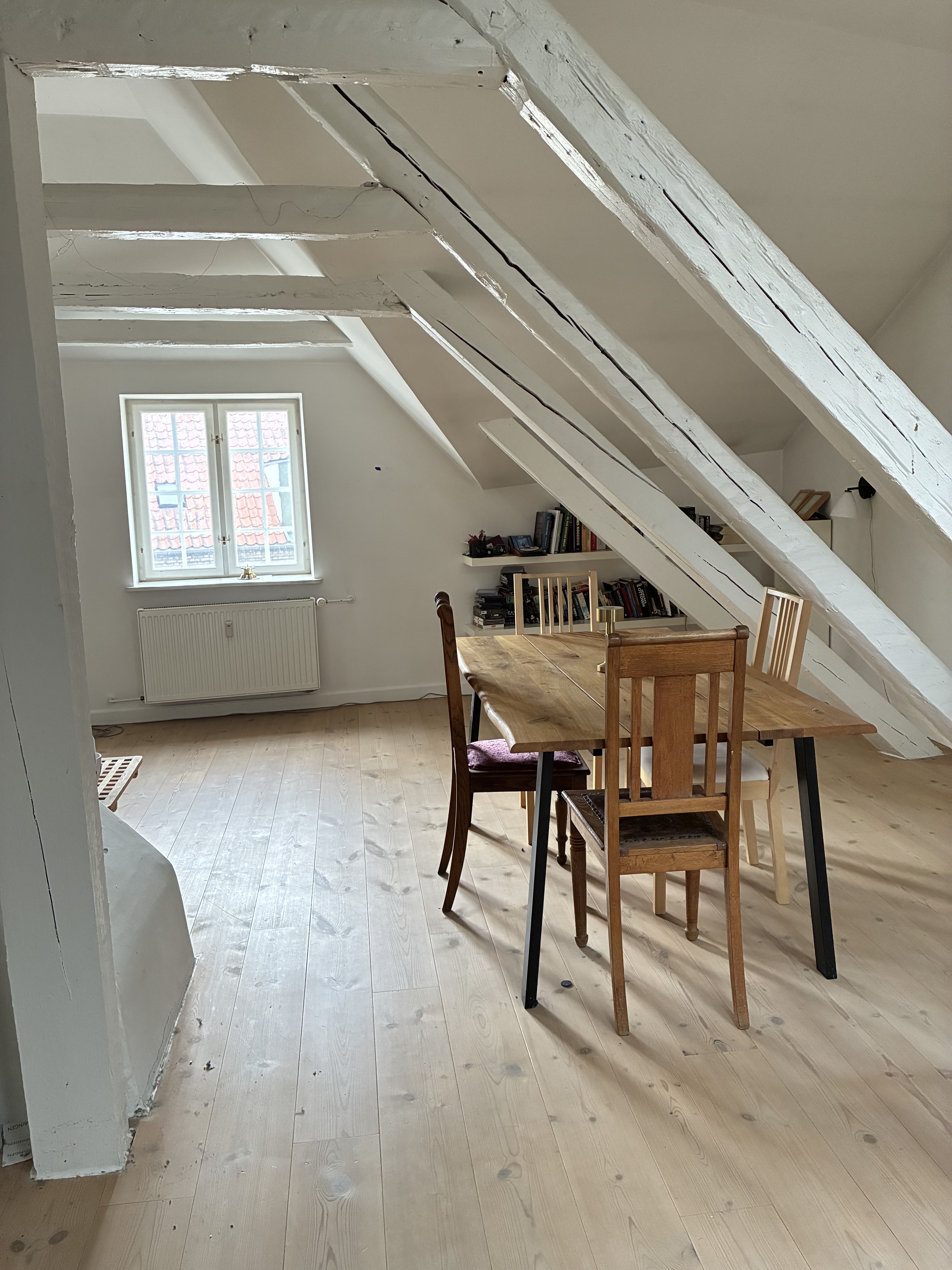 Flot étværelseslejlighed på 82 m² i historiske Norske Løve