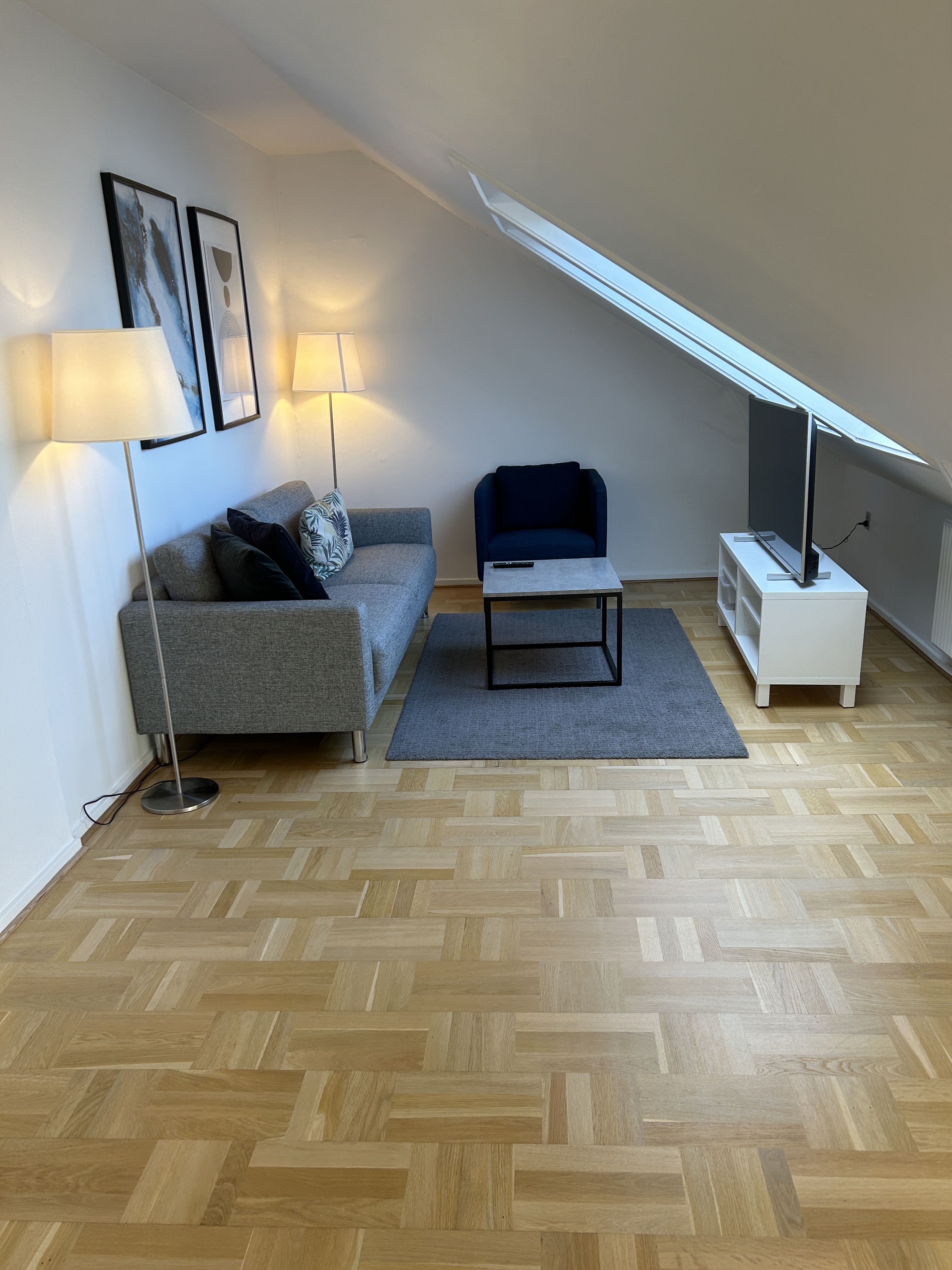 Fully furnished 2-bedroom apartment in Frederiksberg C