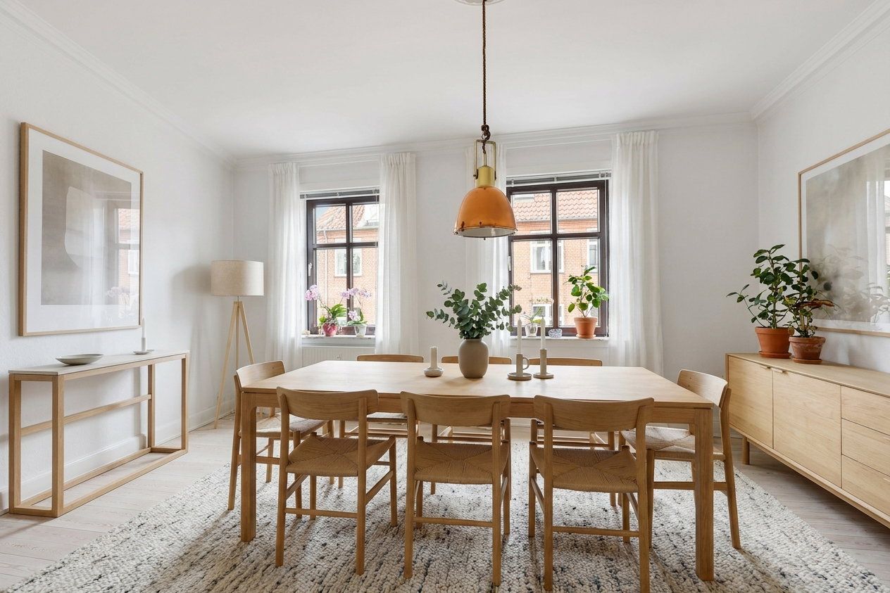 Lys 3-værelses på 102 m2 med stuk, to stuer og kig til grønt gårdmiljø, photo 3