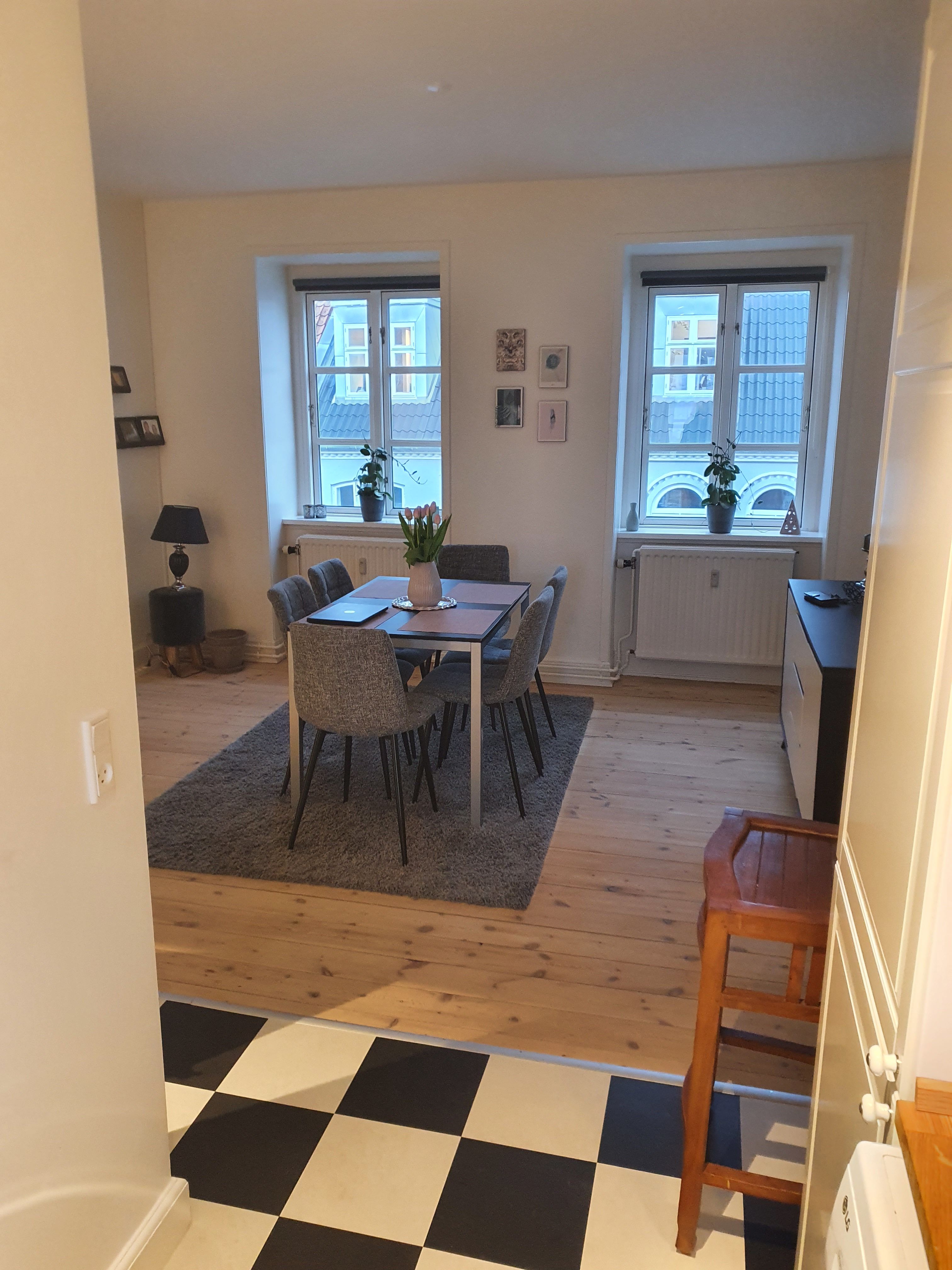 Hyggelig lejlighed centralt i Middelfart.