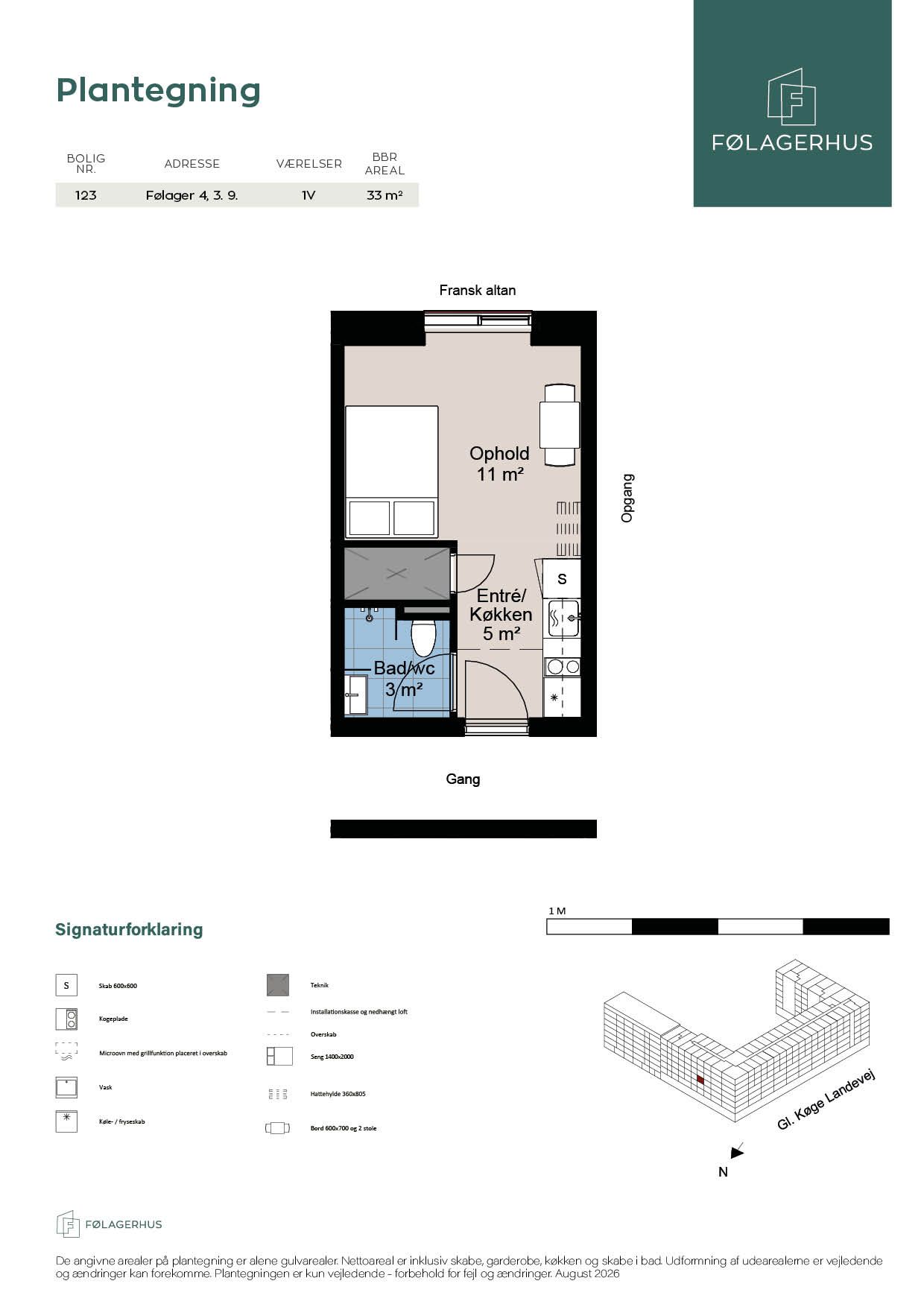 Moderne nybygget ungdomsboliger i Valby - bliv en del af Følager Hus