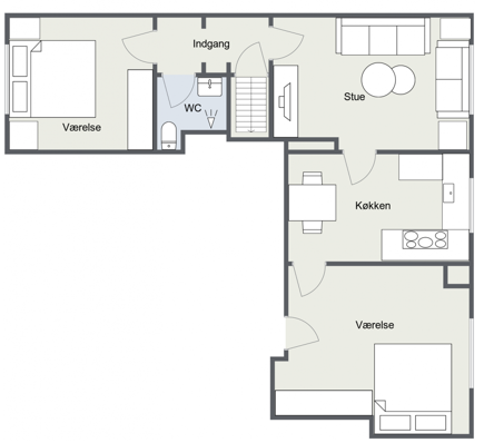 3-VÆRELSES LEJLIGHED I HJØRRING – 84 M²