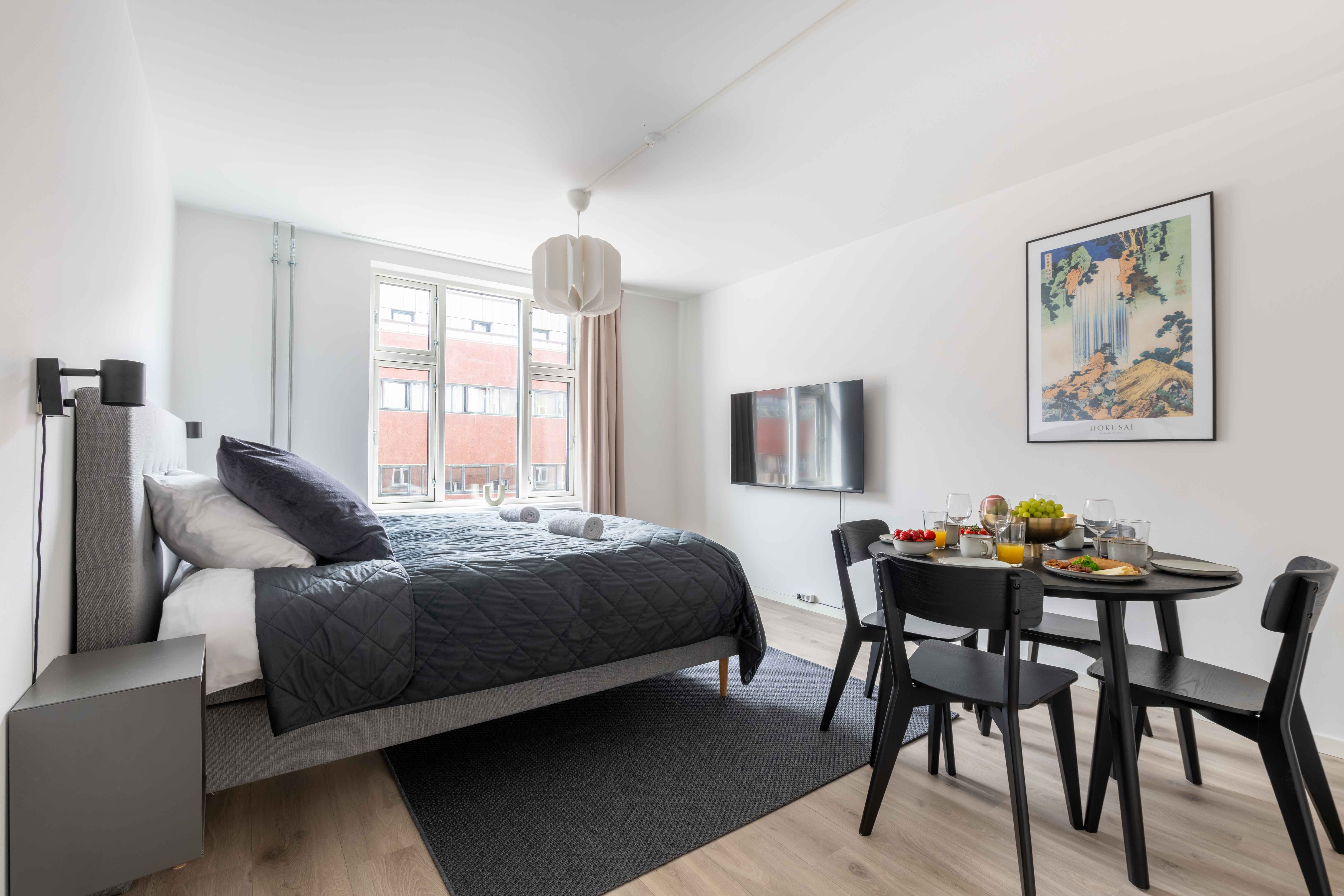 Two-Bedroom Home Just 50 Metres from the Metro – Nørrebro