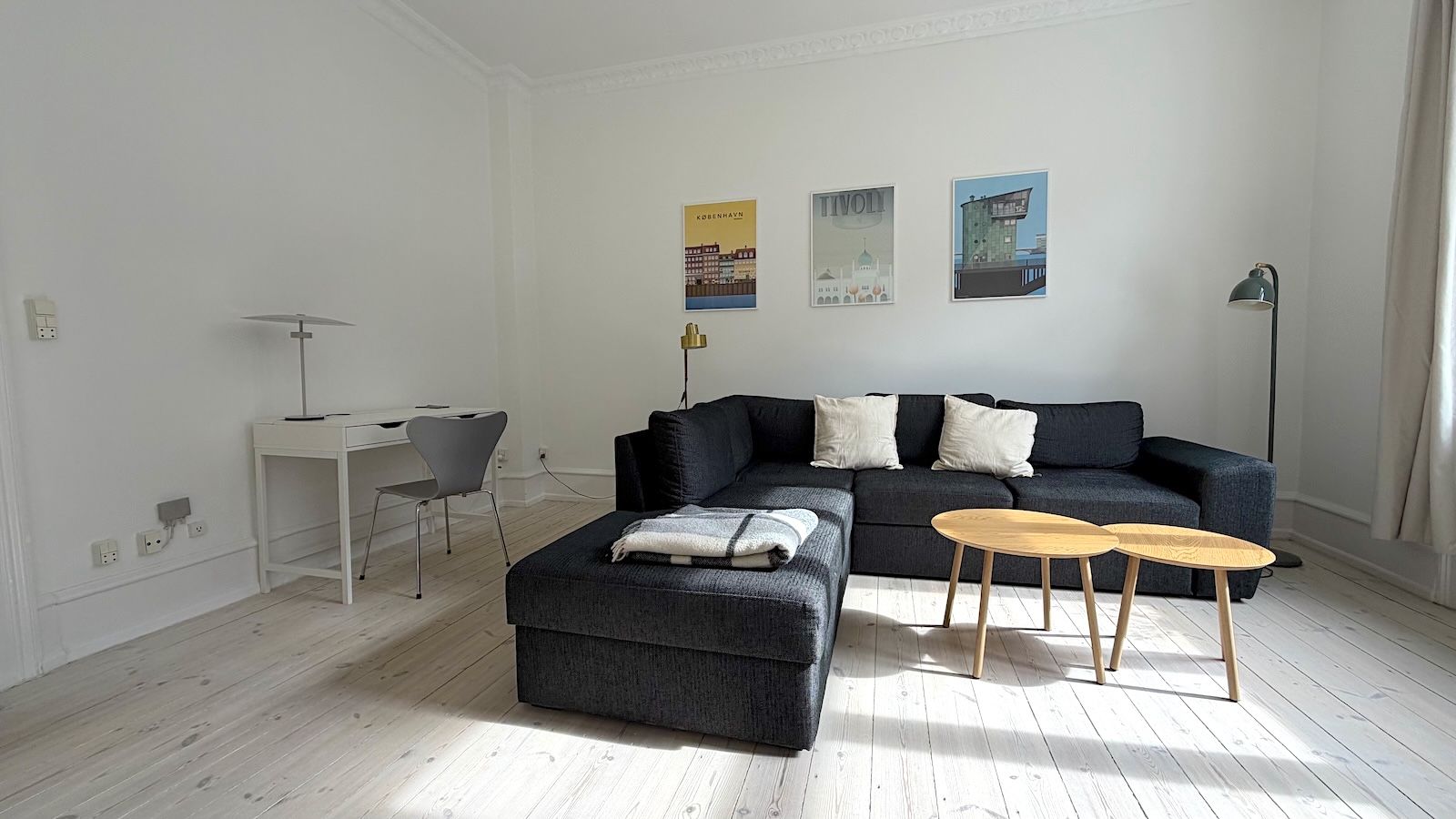 Lys og charmerende lejlighed på Østerbro