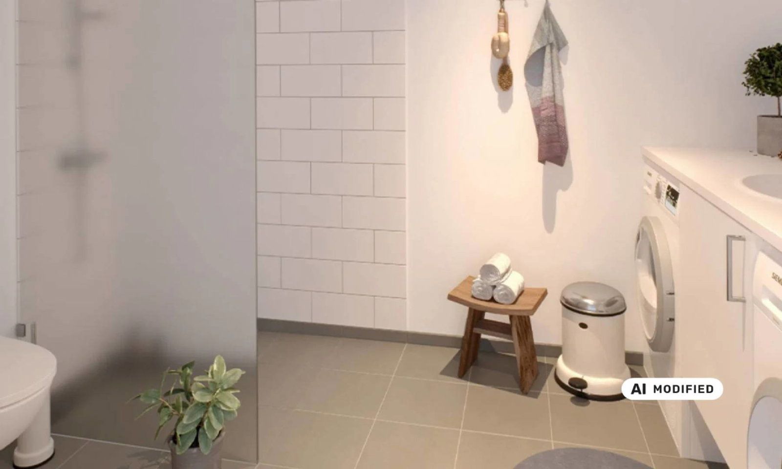 Unikke etplans huse med egen p-plads