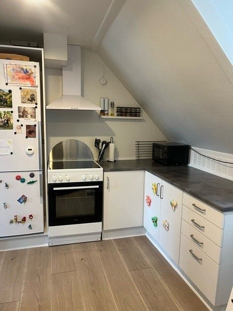 Dejlig lille lejlighed i centrum og tæt på banen