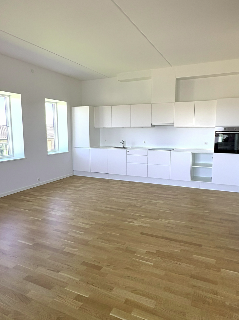 Lejlighed på 98 m2 tæt på skov, strand og by