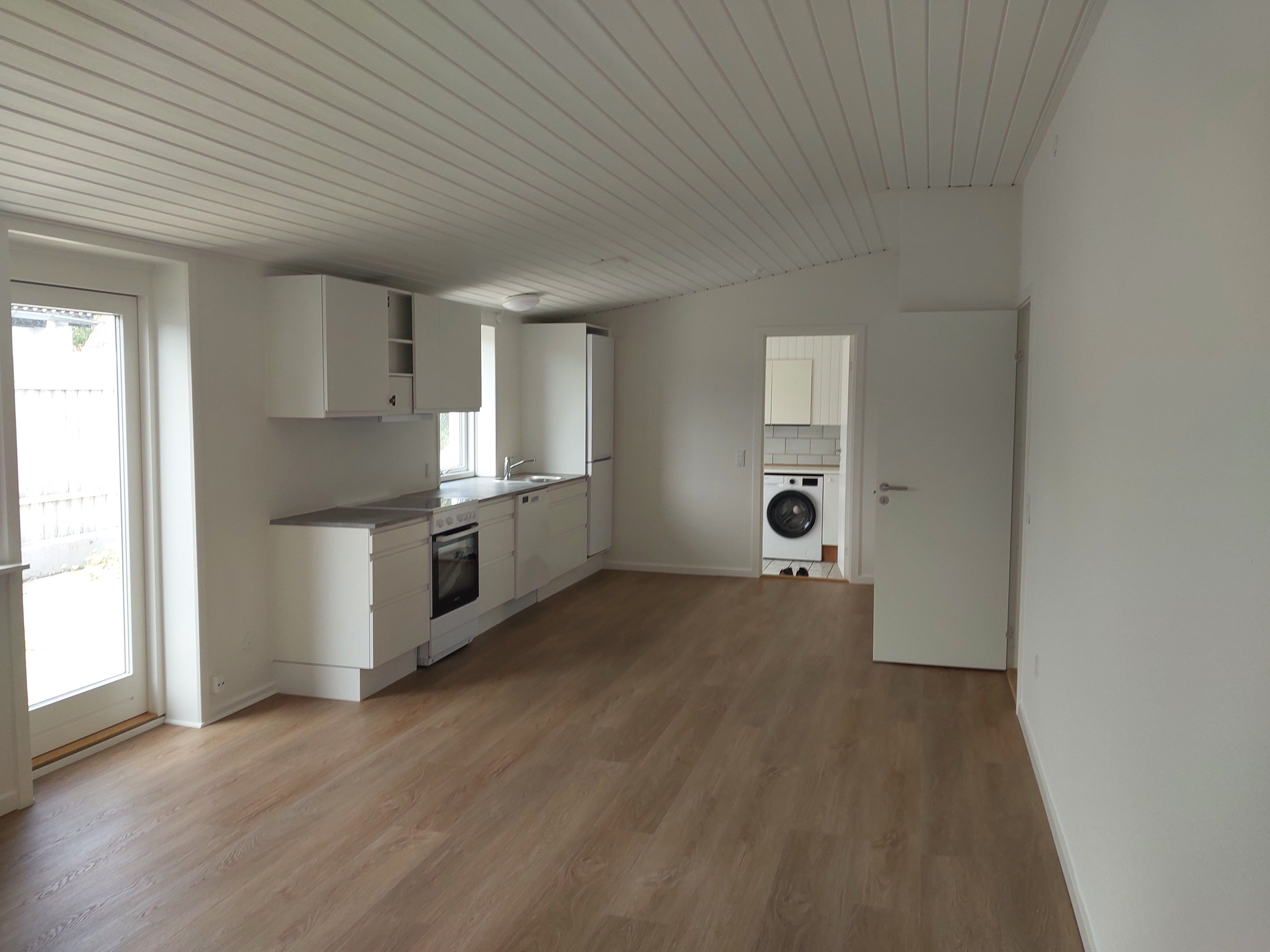 Dejligt rækkehus beliggende i Bangsbostrand området i Frederikshavn.