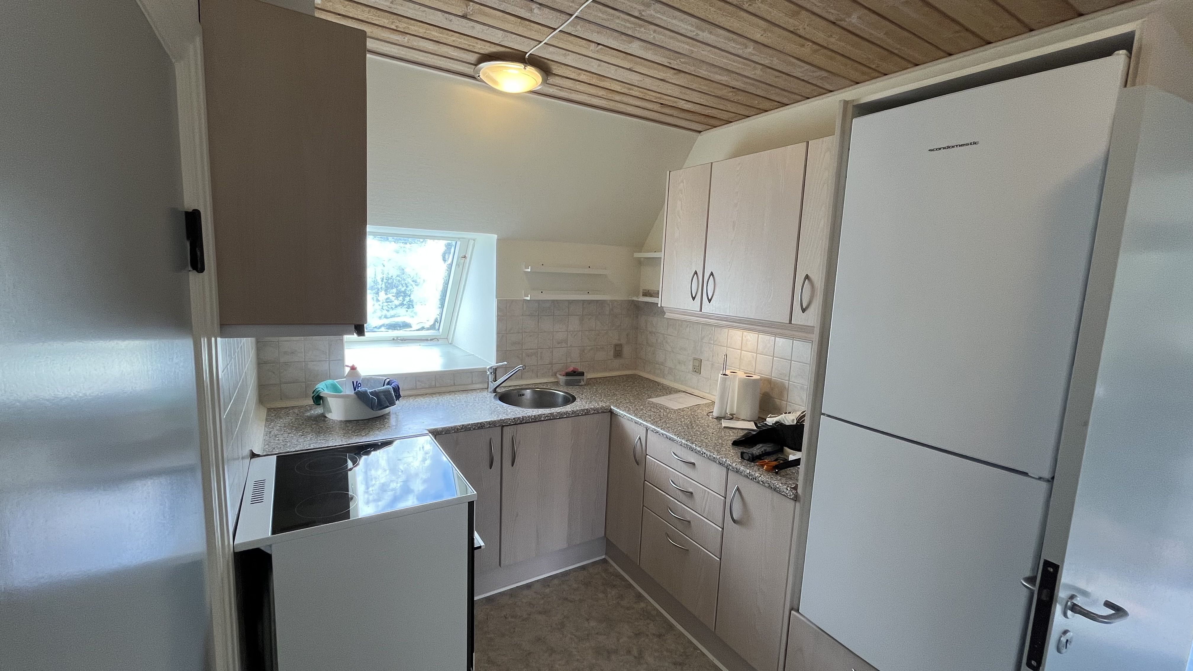 3-værelses lejlighed på 60 m2. 