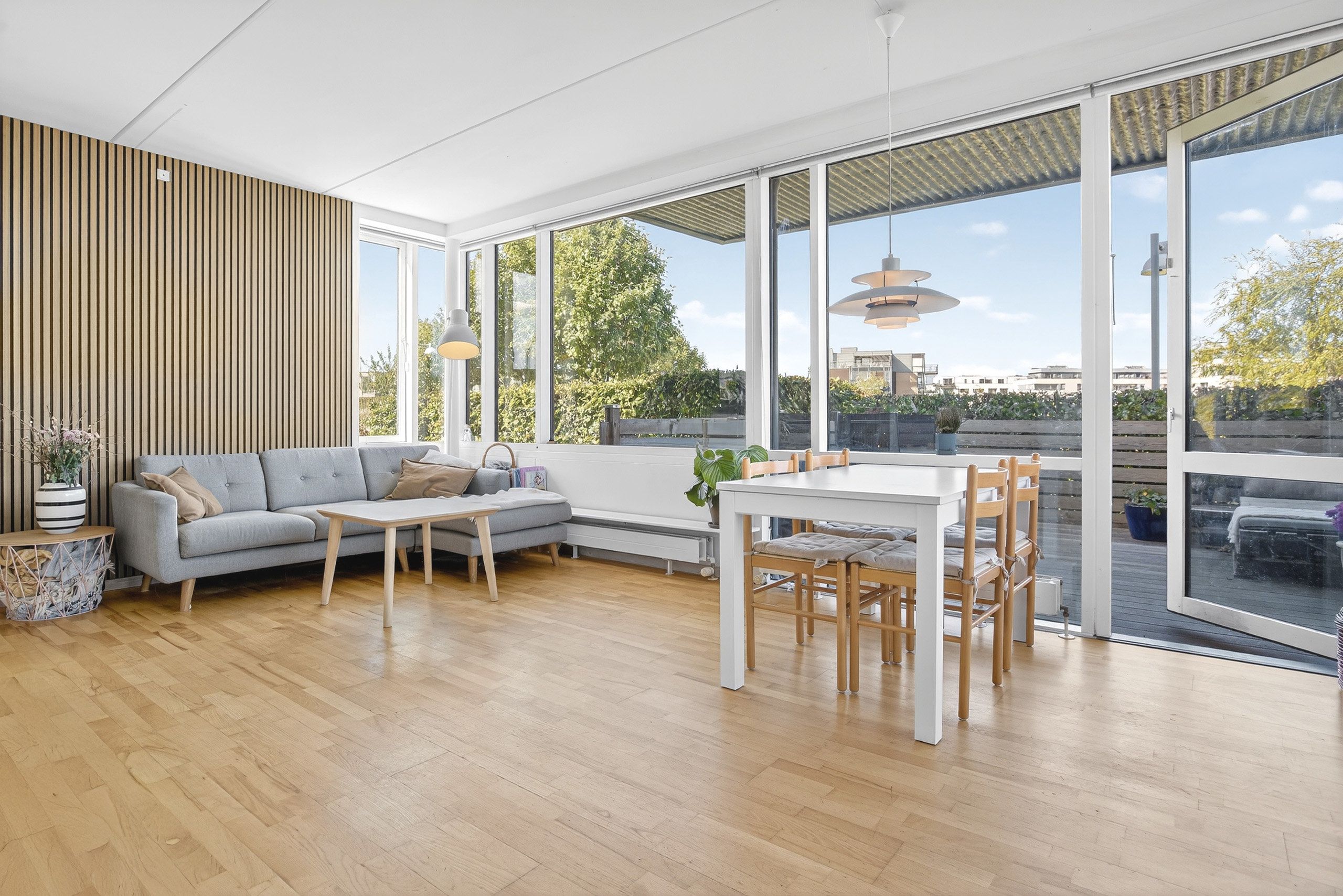 Apartment in Måløv with a great view close to the station