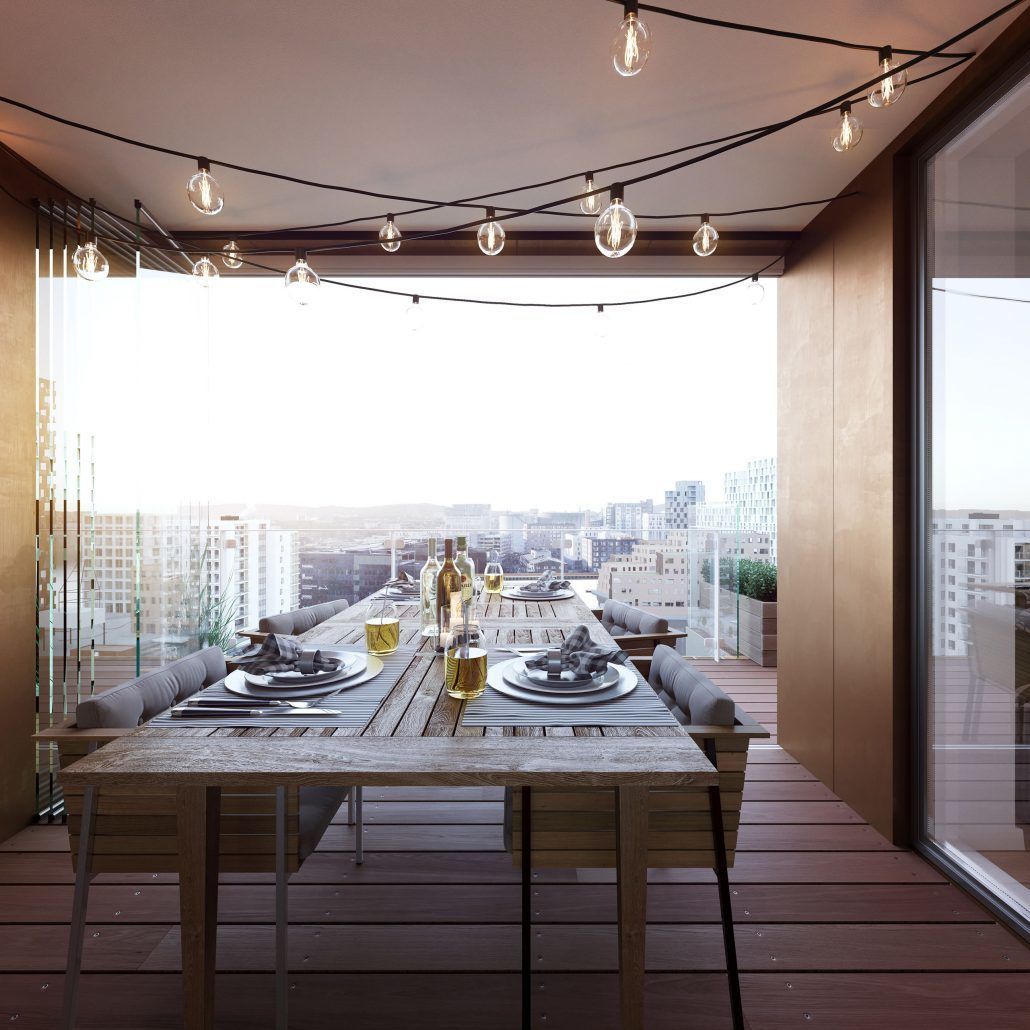 Luksus penthouse ved Østre Havn på Aalborgs havnefront 