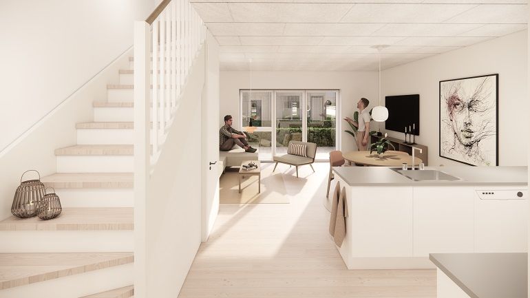 Nyopførte lejemål i flotte og moderne boligkomplekser
