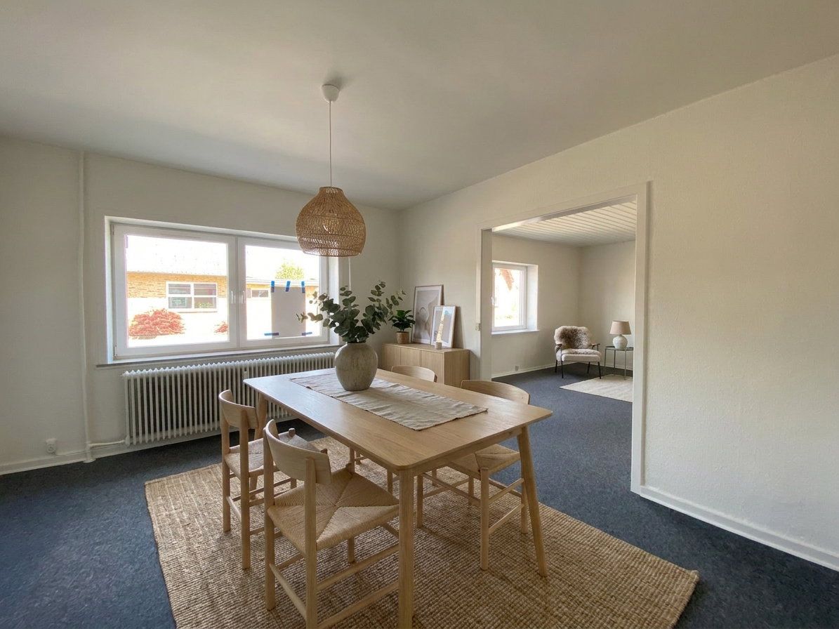 Lys 3-værelses på 73 m2 med parkering og mulighed for leje af garage