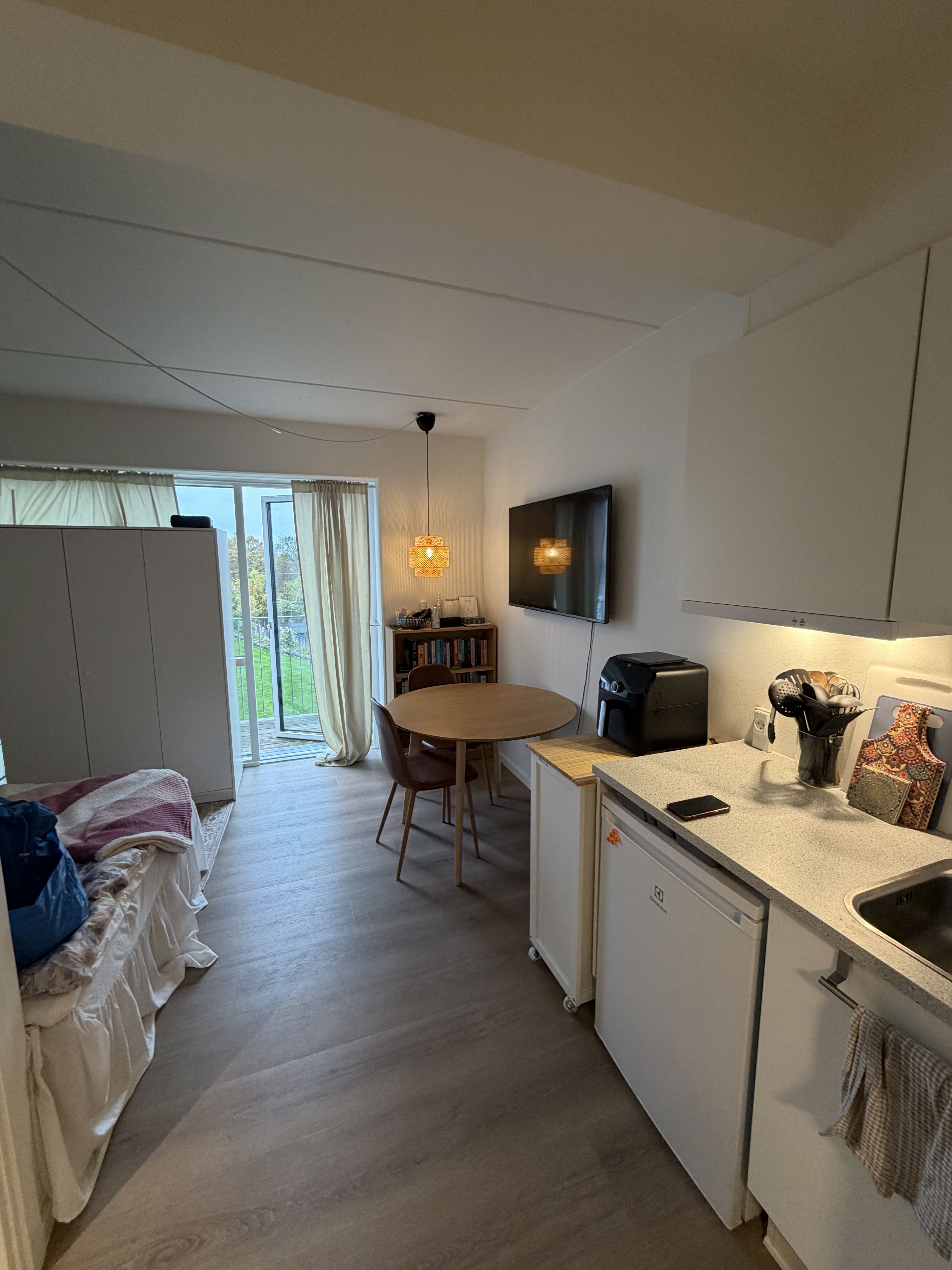 Moderne 1-værelses Lejlighed på 29m2
