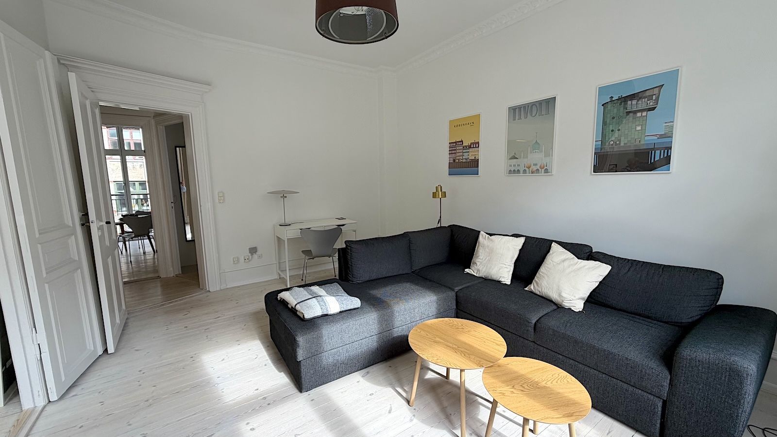 Lys og charmerende lejlighed på Østerbro