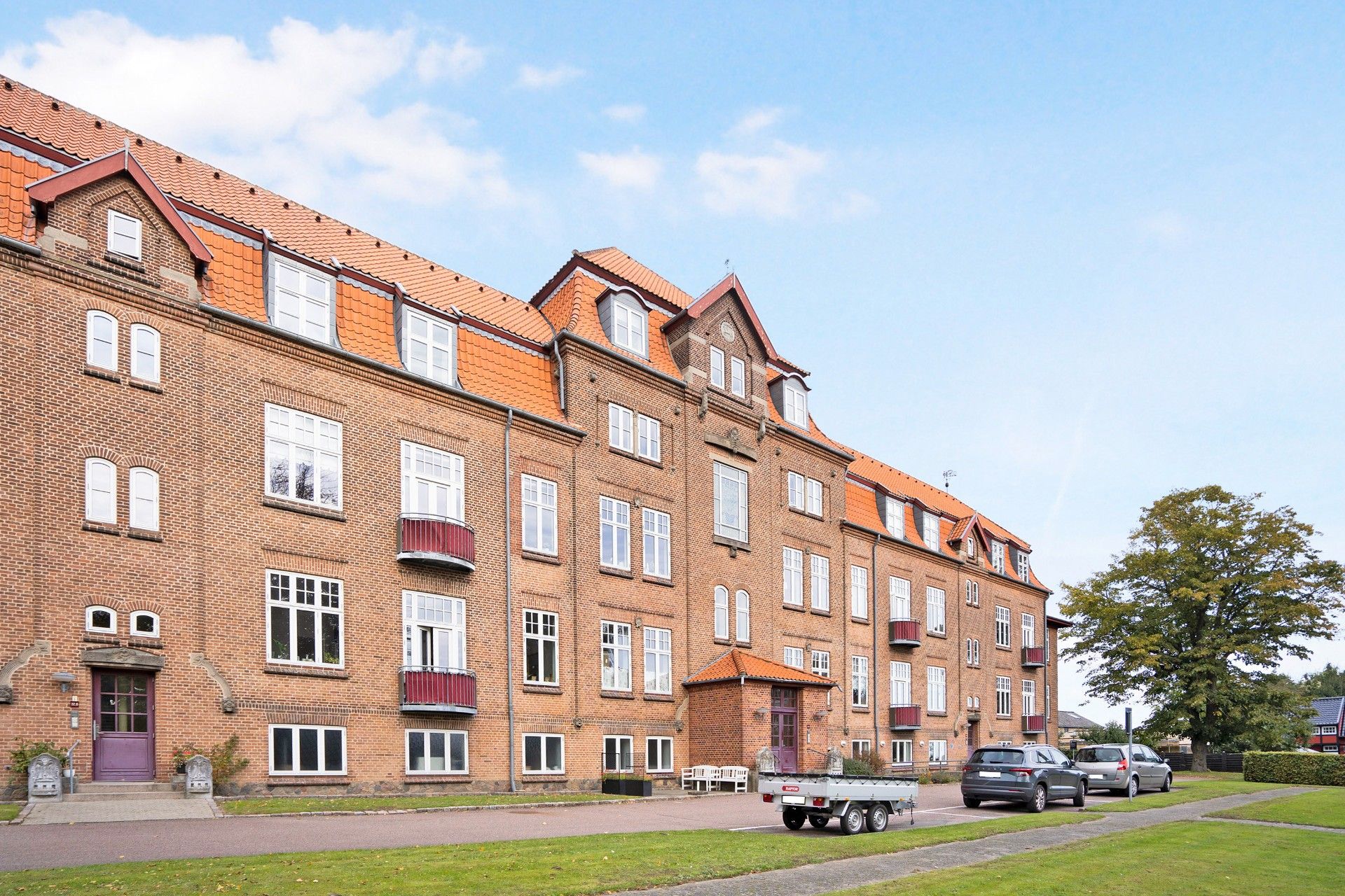 Flot og lys lejlighed på 98 m2 i Sygehuskvarteret