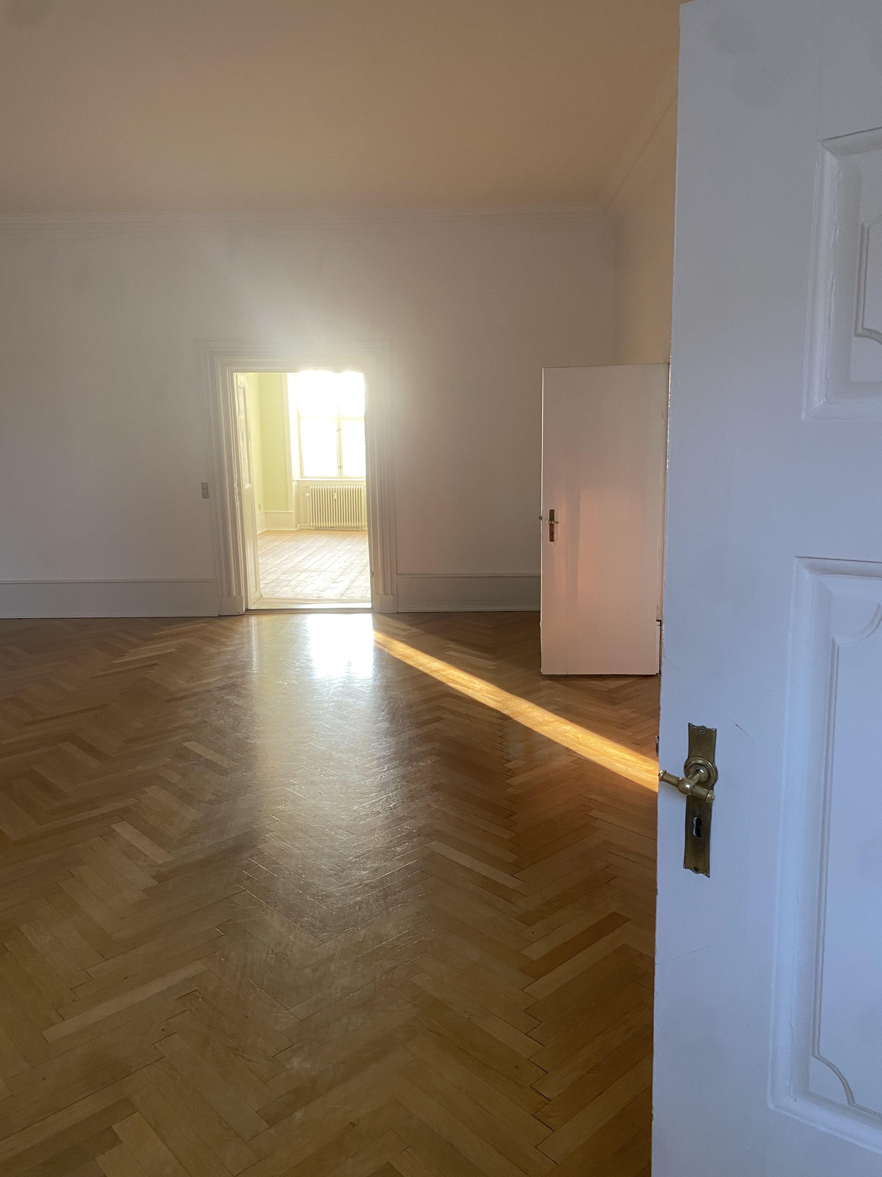 Højt til loftet og smukke omgivelser.