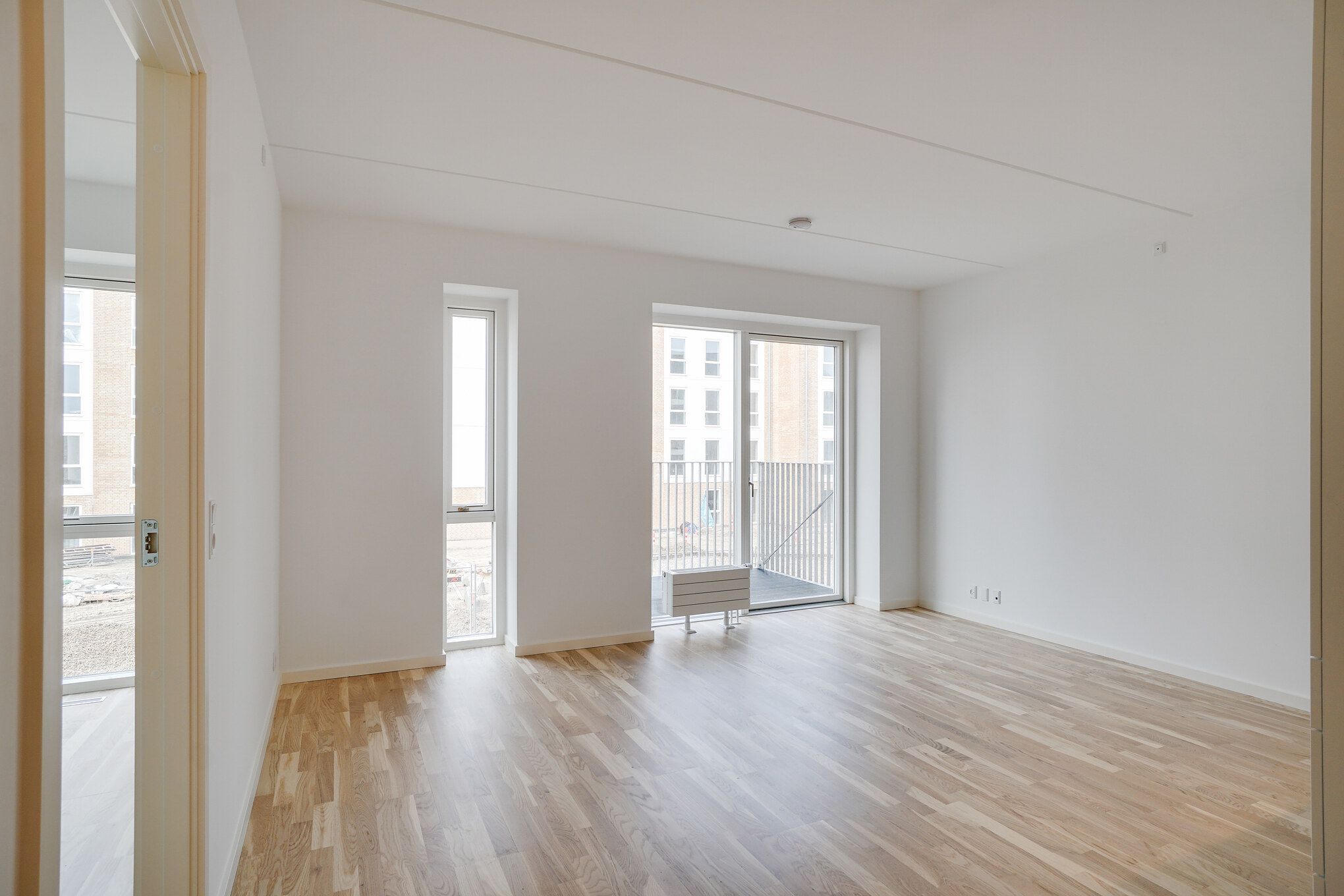 2-værelseslejlighed med egen terrasse