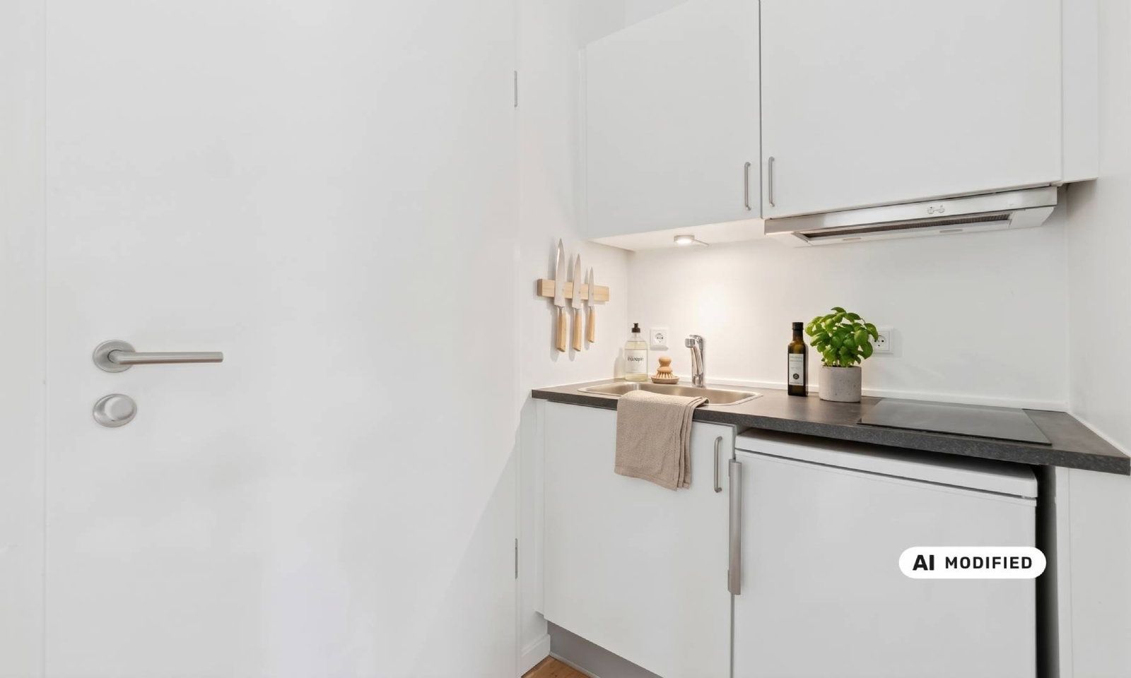 Lys og moderne 1-værelses bolig - Centralt placeret i Nordvest.