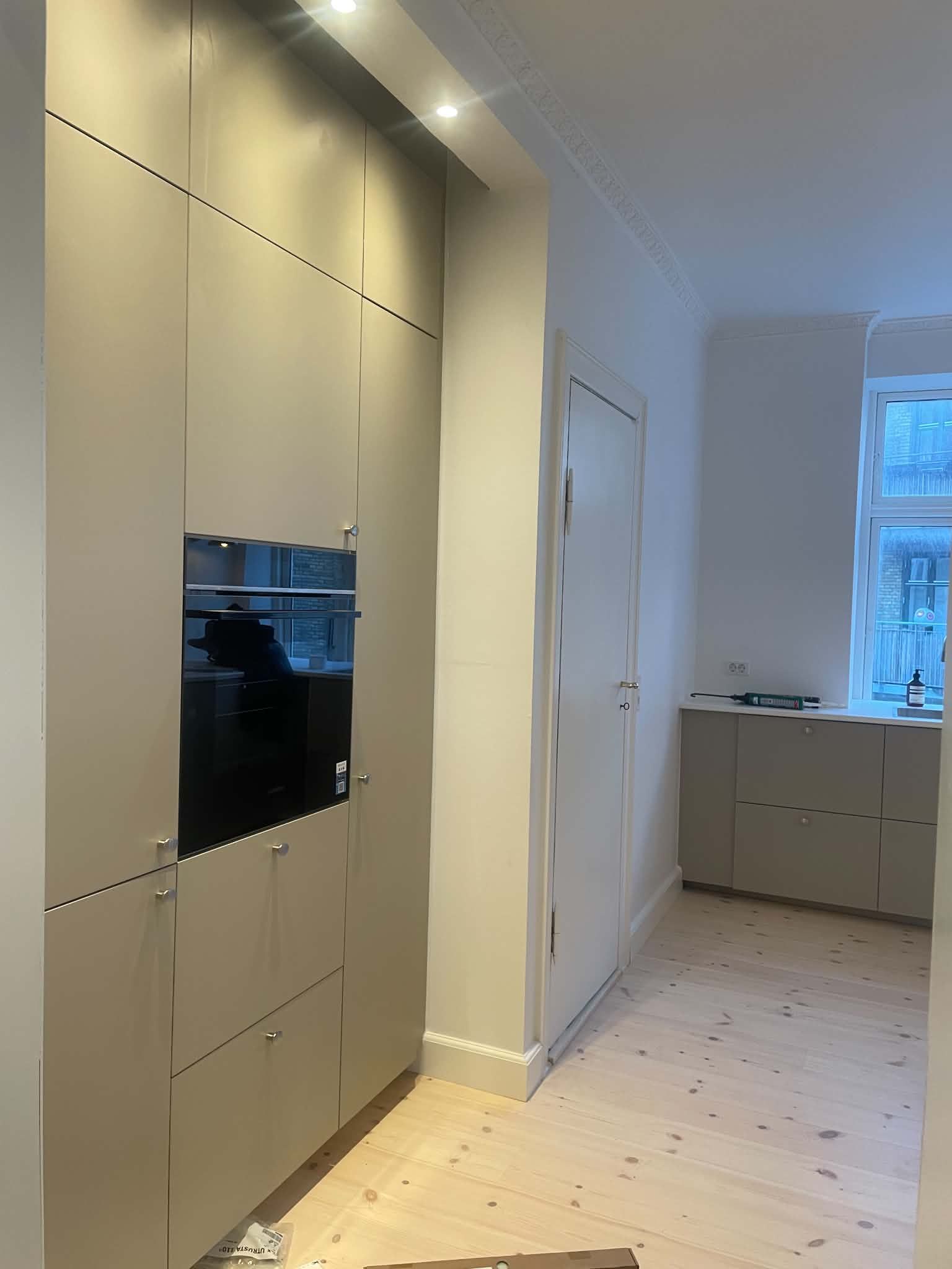 Nyrenoveret herskabslejlighed på Vesterbro