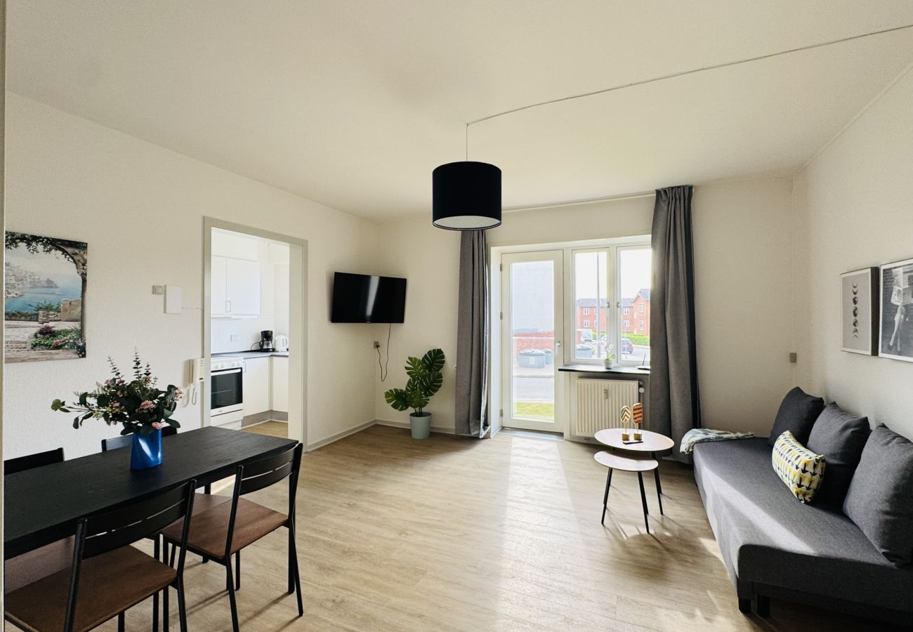 Rolig lejlighed i Randers C – seniorvenlig og fleksibel opsigelse
