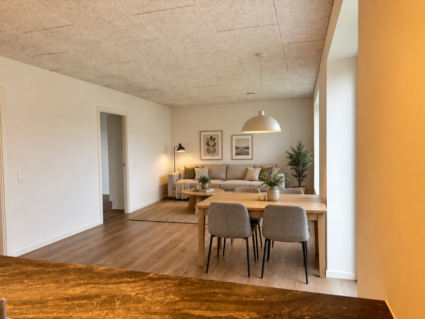 Moderne 4-værelses rækkehus på 105 m² i Naturligheden