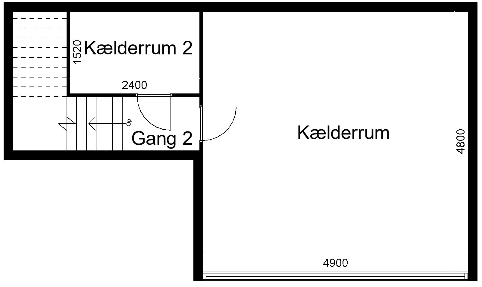 Ny renoveret rækkehus på samlet 177 m2.