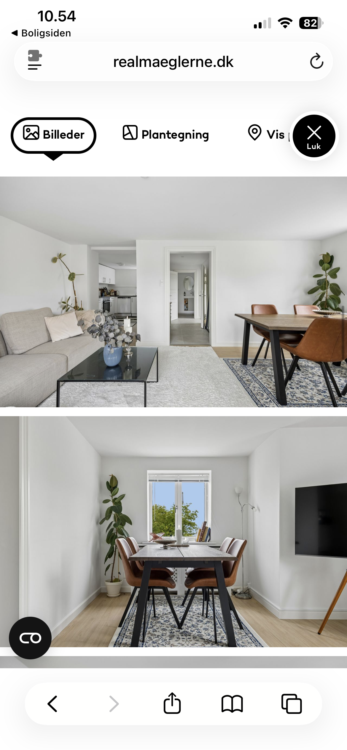 3-værelses lejlighed med havkig til leje i Strøby Egede