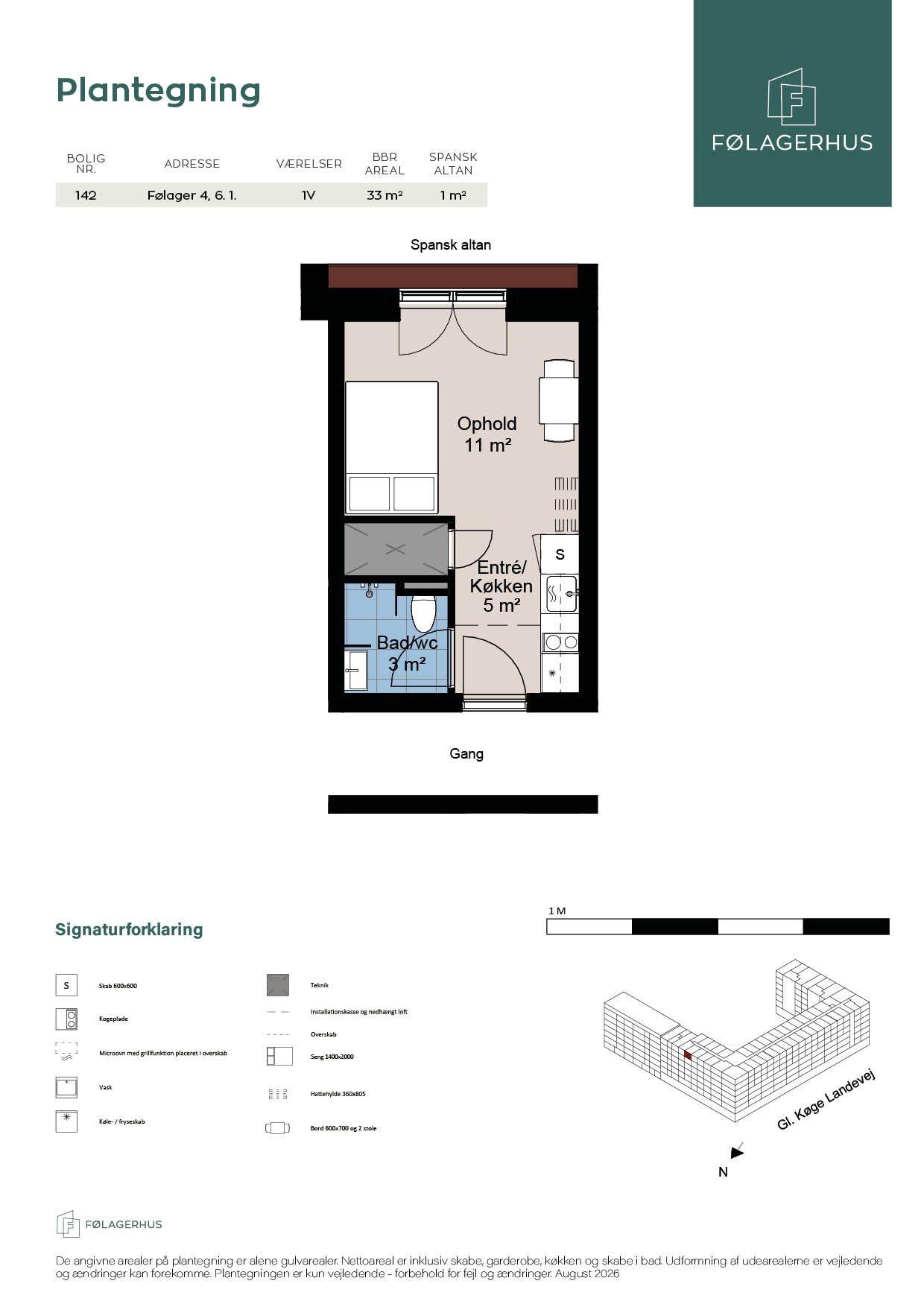 Moderne nybygget studieboliger