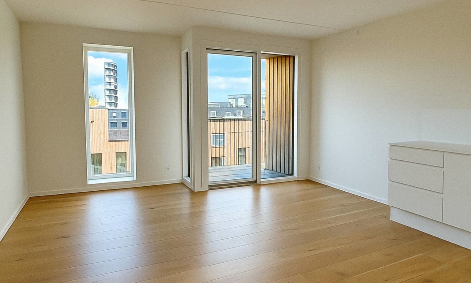 Stor privat tagterrasse