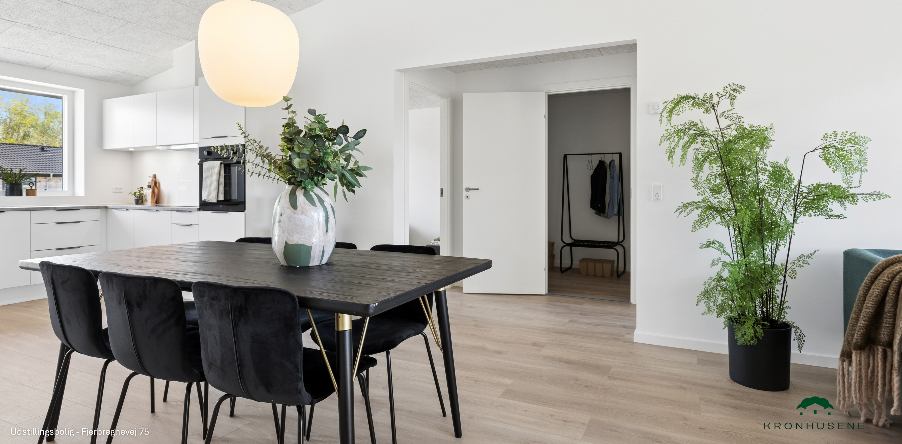 3 værelses rækkehus på Fjerbregnevej i Odense NV udlejes