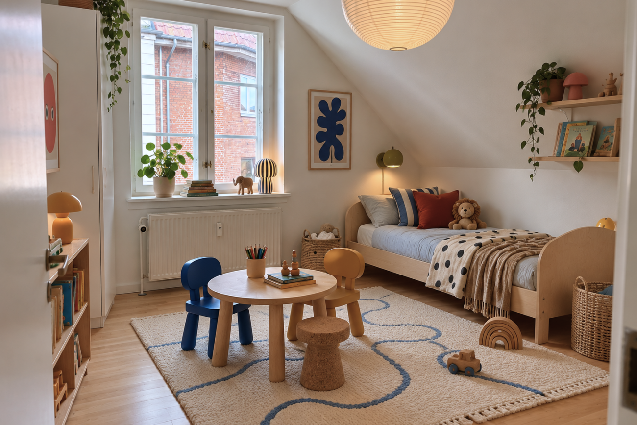 Charmerende loftslejlighed 