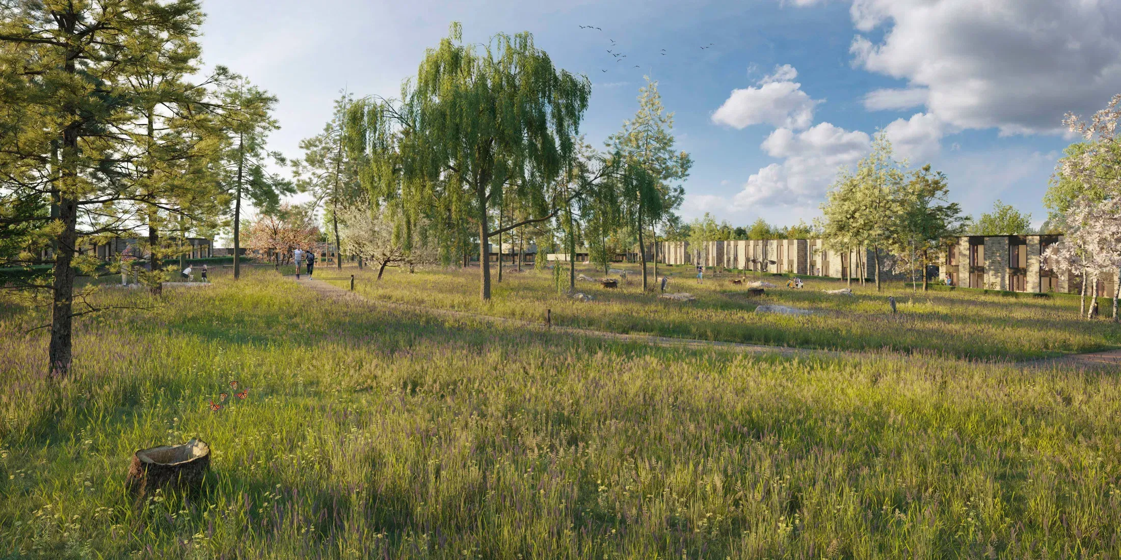 4-VÆR. RÆKKEHUS I TO PLAN