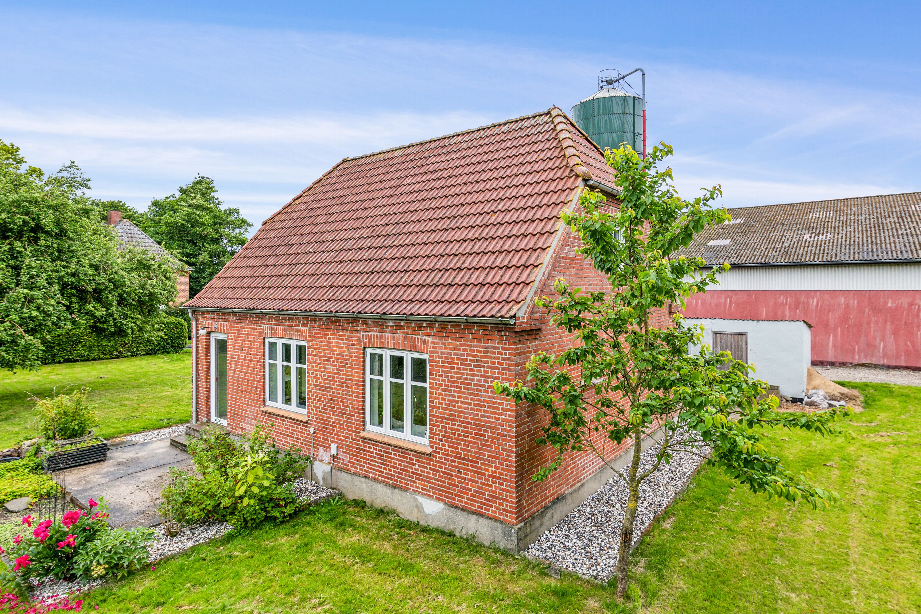 Hus til leje nær Havndal (imellem Gjerlev og Ø. Tørslev) – rolige omgivelser 