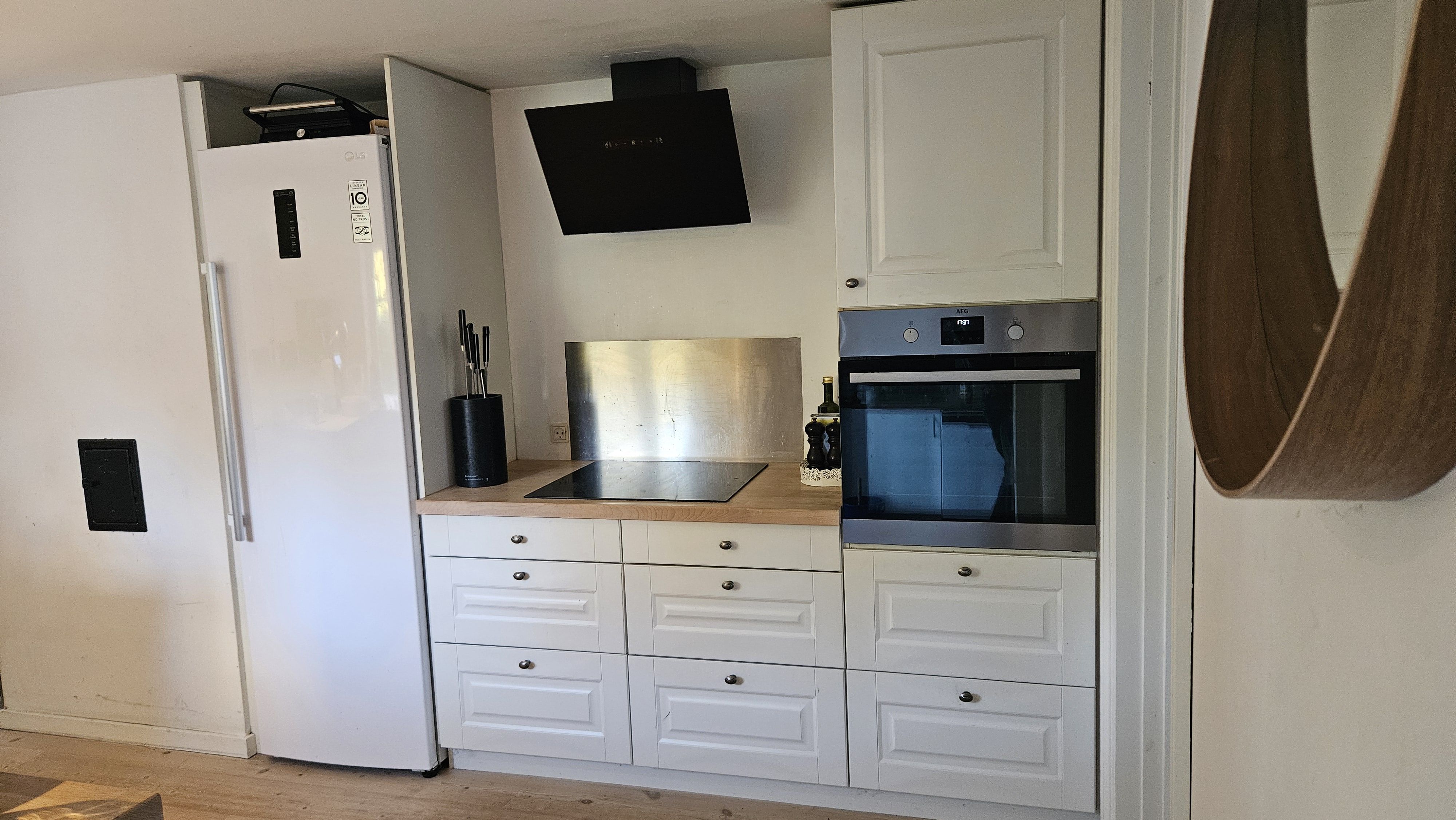 Flot 150 m² villa i Haslev – Nymalet, 28 m² garage, fiber-internet og 1 min. til motorvejen