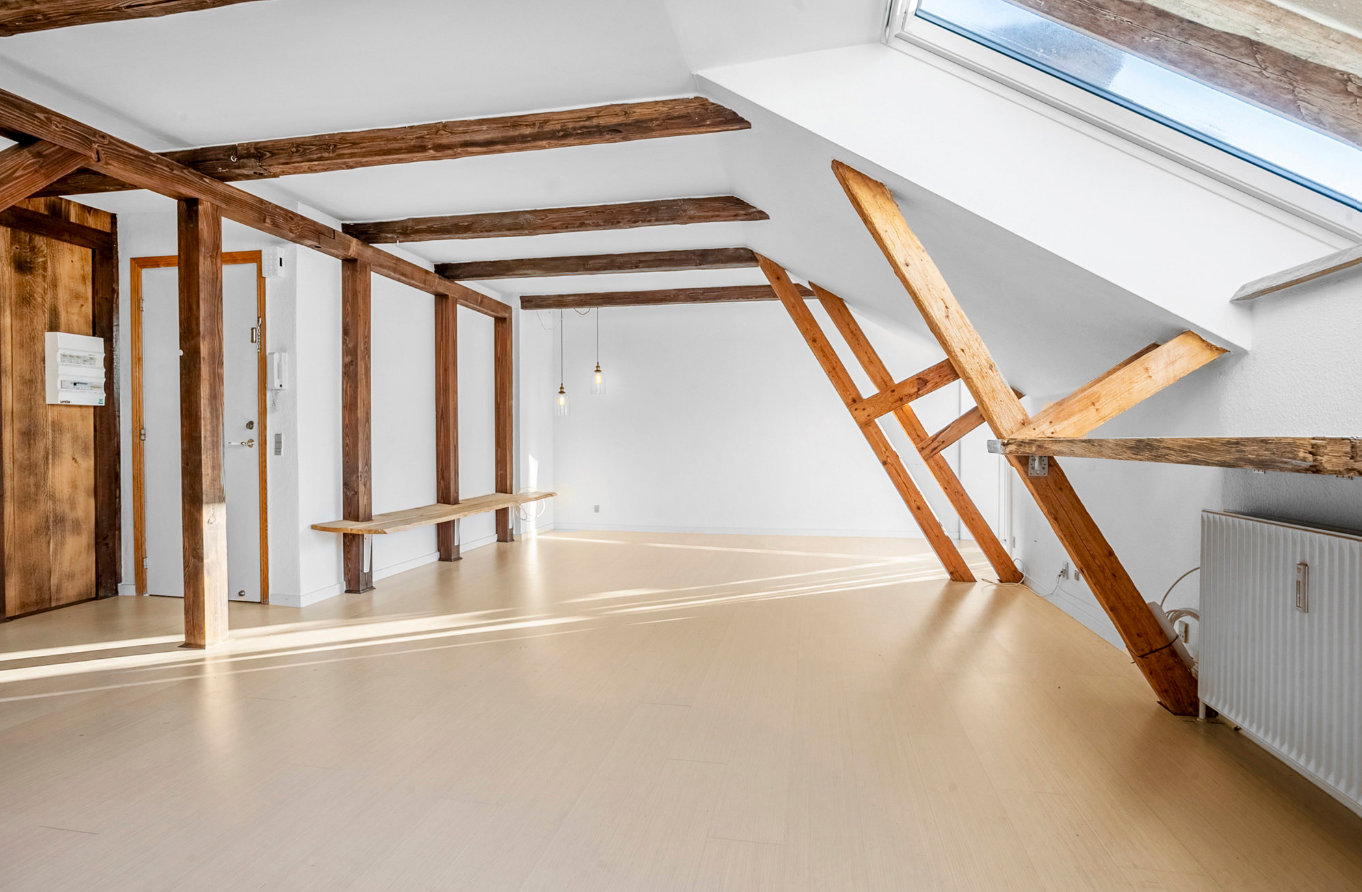 Central lejlighed ved Slotssøen, 94m2, 3 værelser
