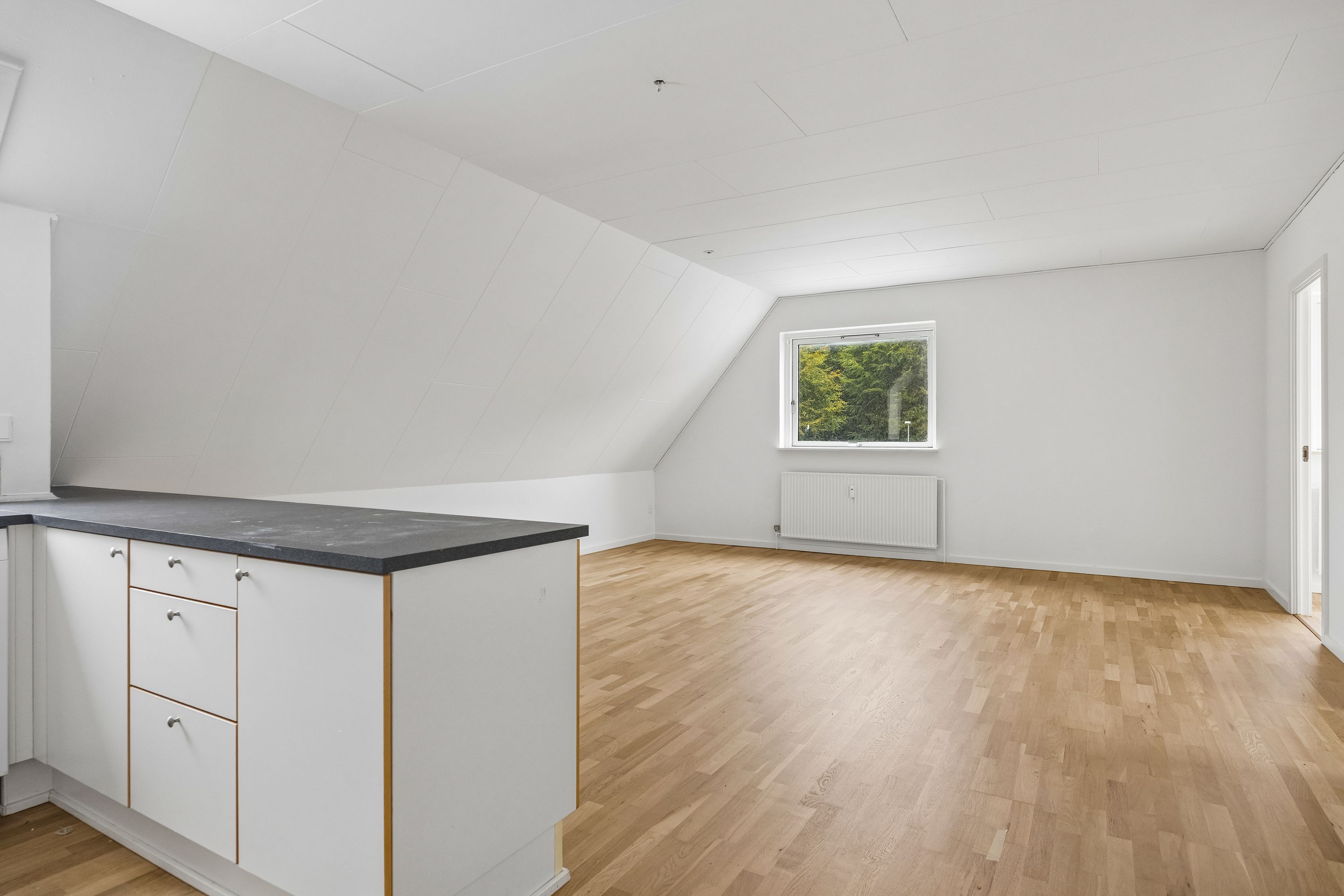 Tidsbegrænset lejlighed med stor terrasse